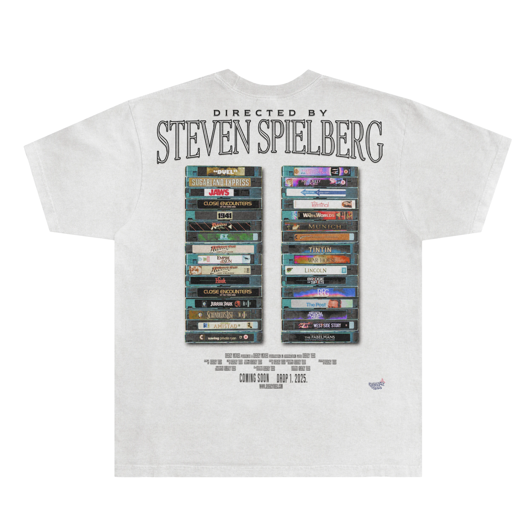 Steven Spielberg Tee - Greazy Tees