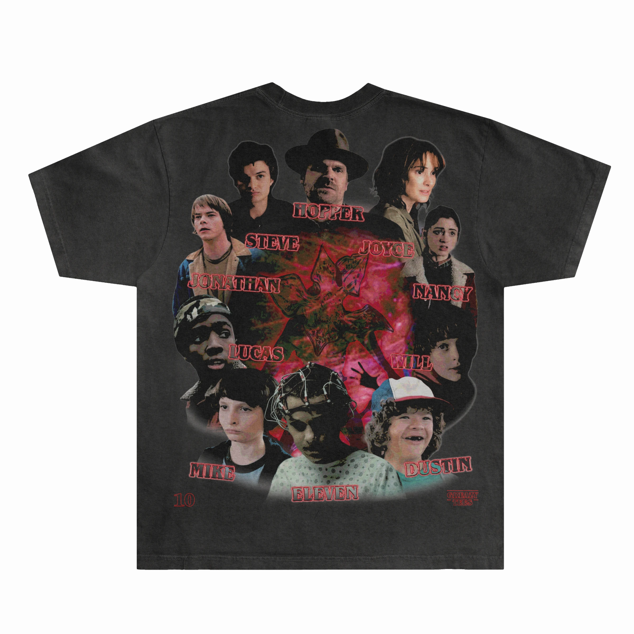 Stranger Things Tee - Greazy Tees