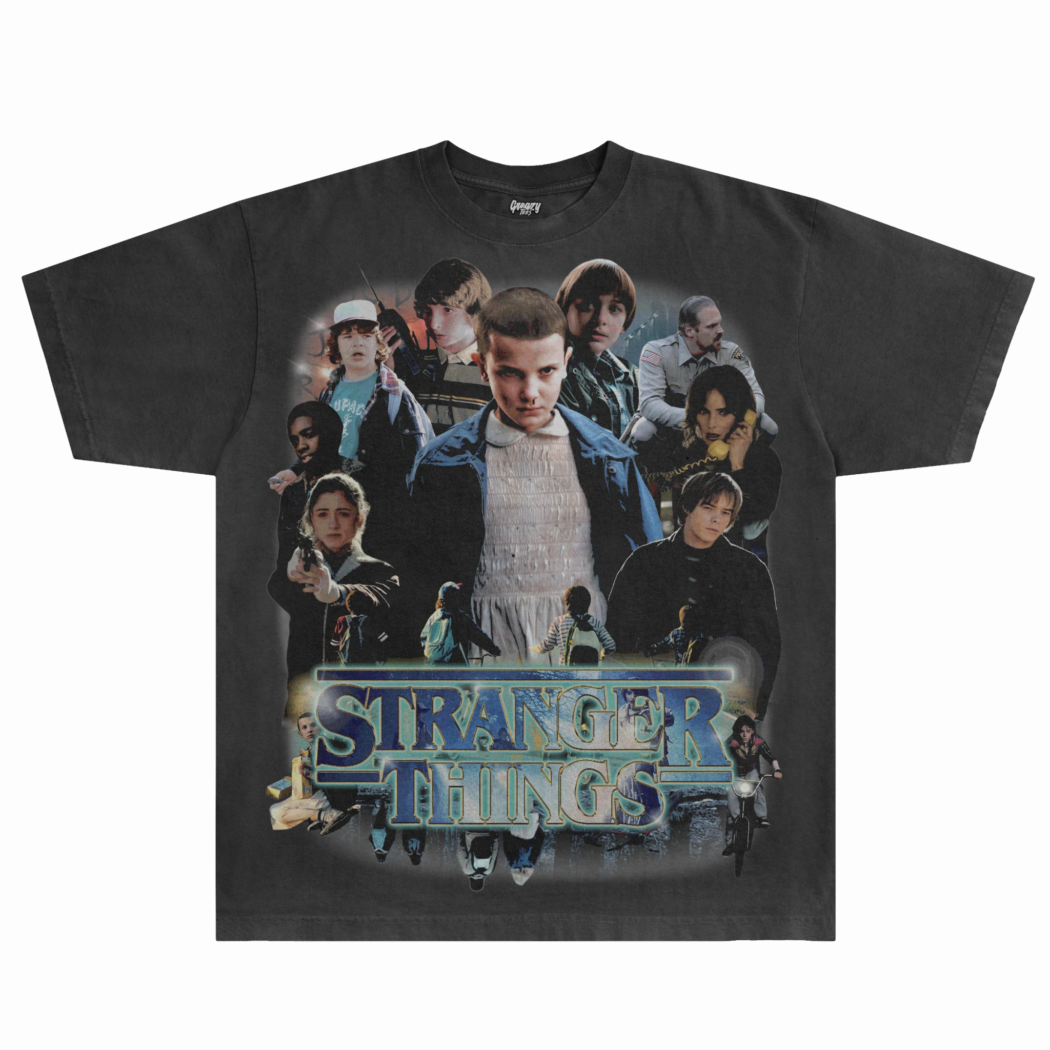 Stranger Things Tee - Greazy Tees