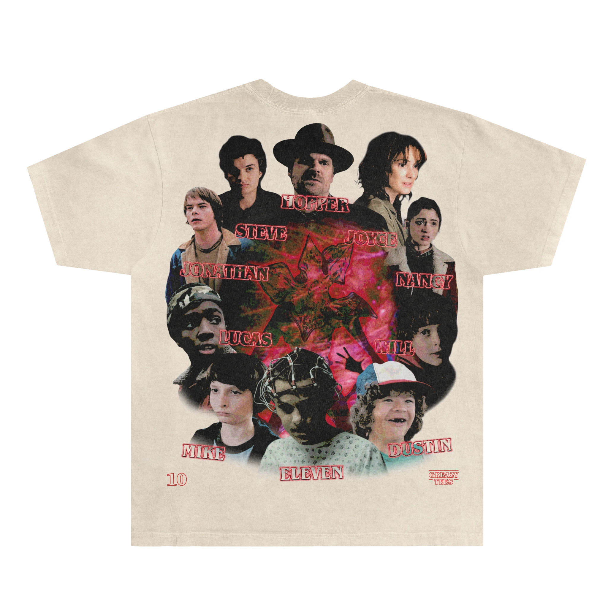 Stranger Things Tee - Greazy Tees