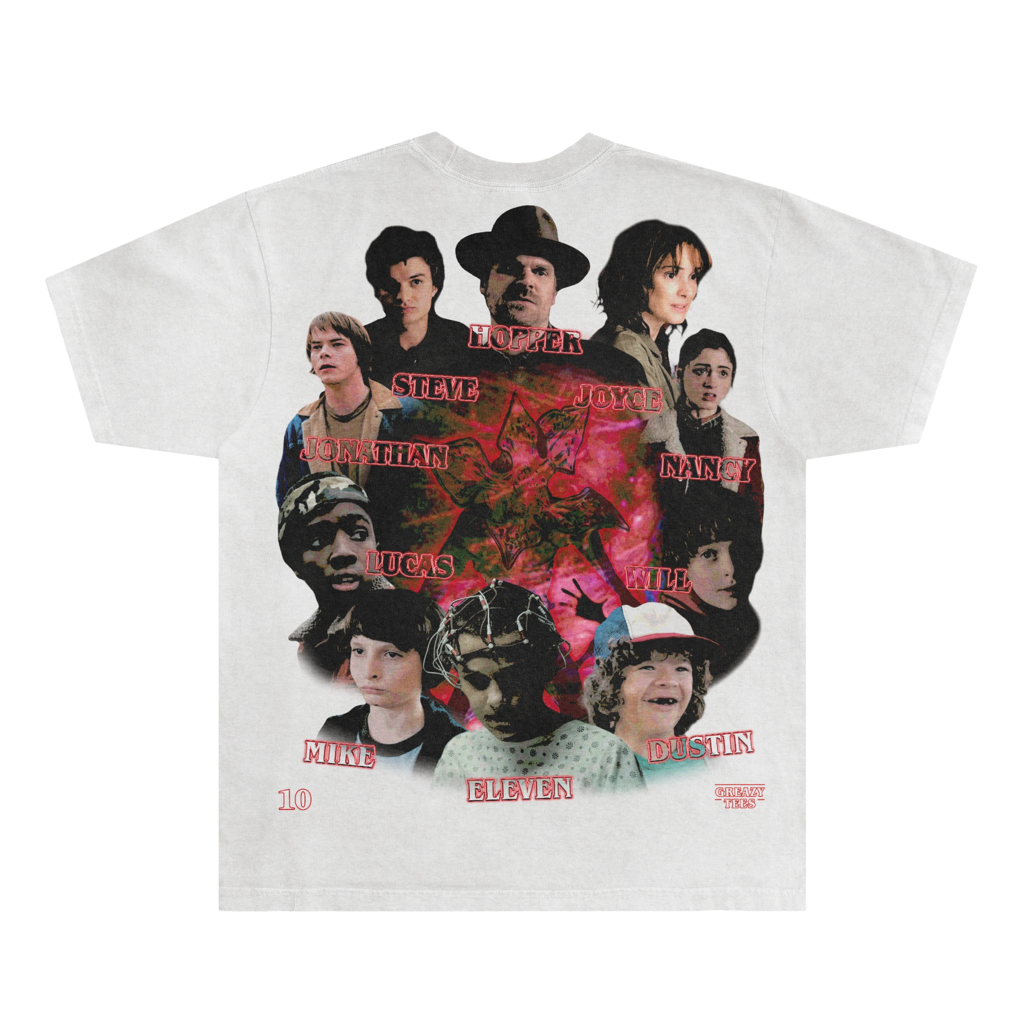 Stranger Things Tee - Greazy Tees