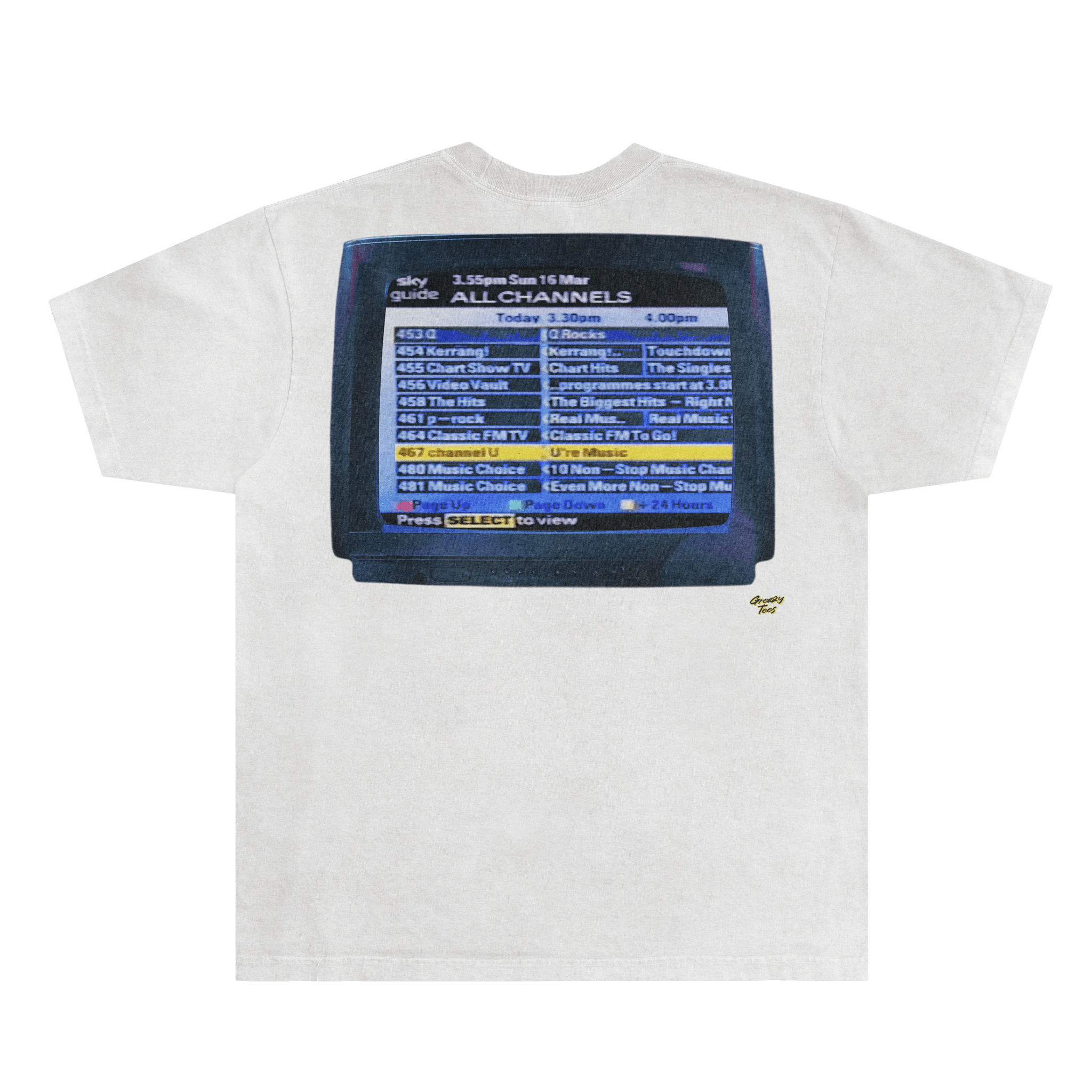 Streetz Grime & Life Tee - Greazy Tees