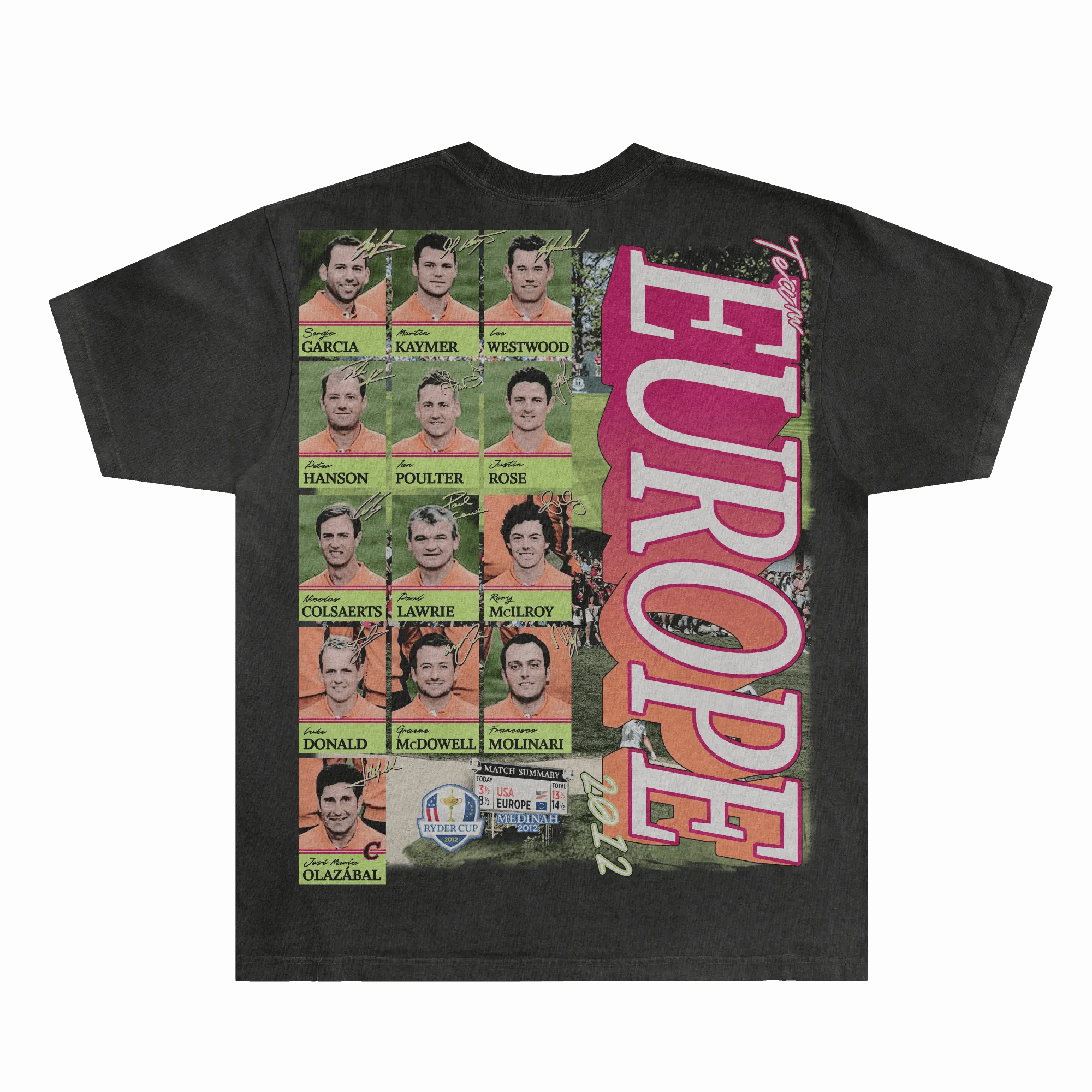 Team Europe 2012 Ryder Cup Tee - Greazy Tees