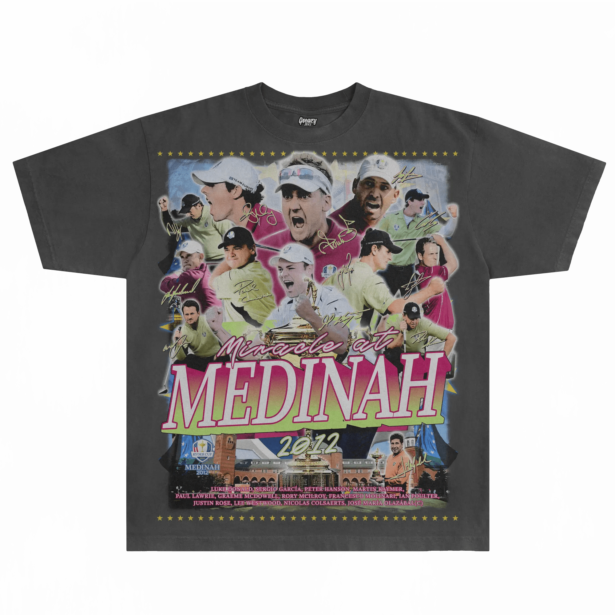 Team Europe 2012 Ryder Cup Tee - Greazy Tees