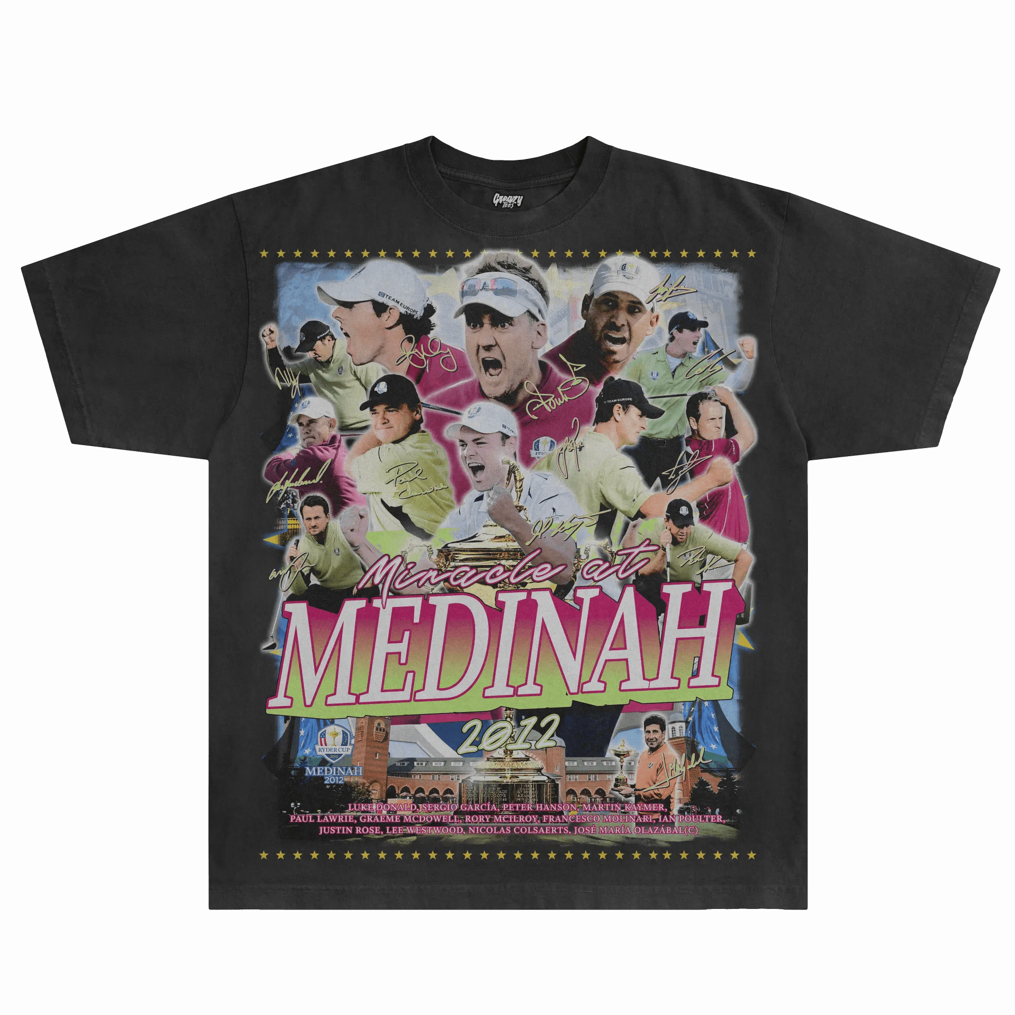 Team Europe 2012 Ryder Cup Tee - Greazy Tees