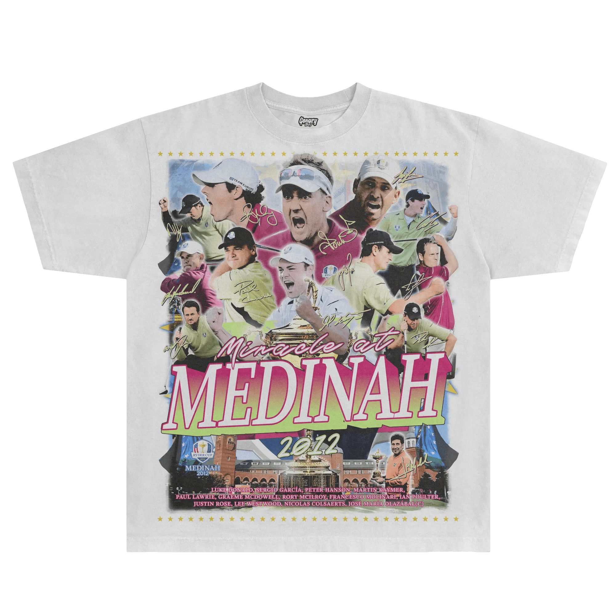 Team Europe 2012 Ryder Cup Tee - Greazy Tees