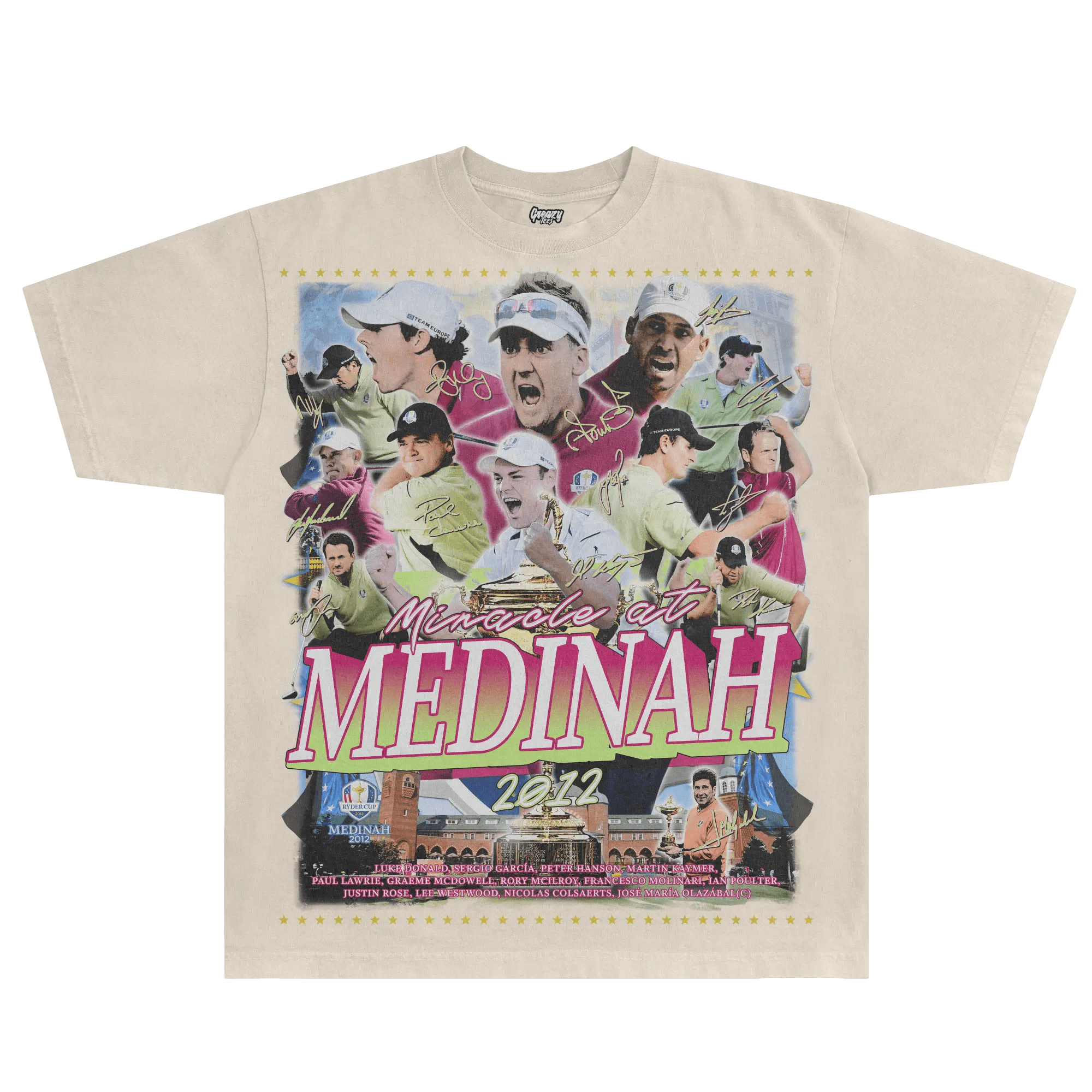 Team Europe 2012 Ryder Cup Tee - Greazy Tees