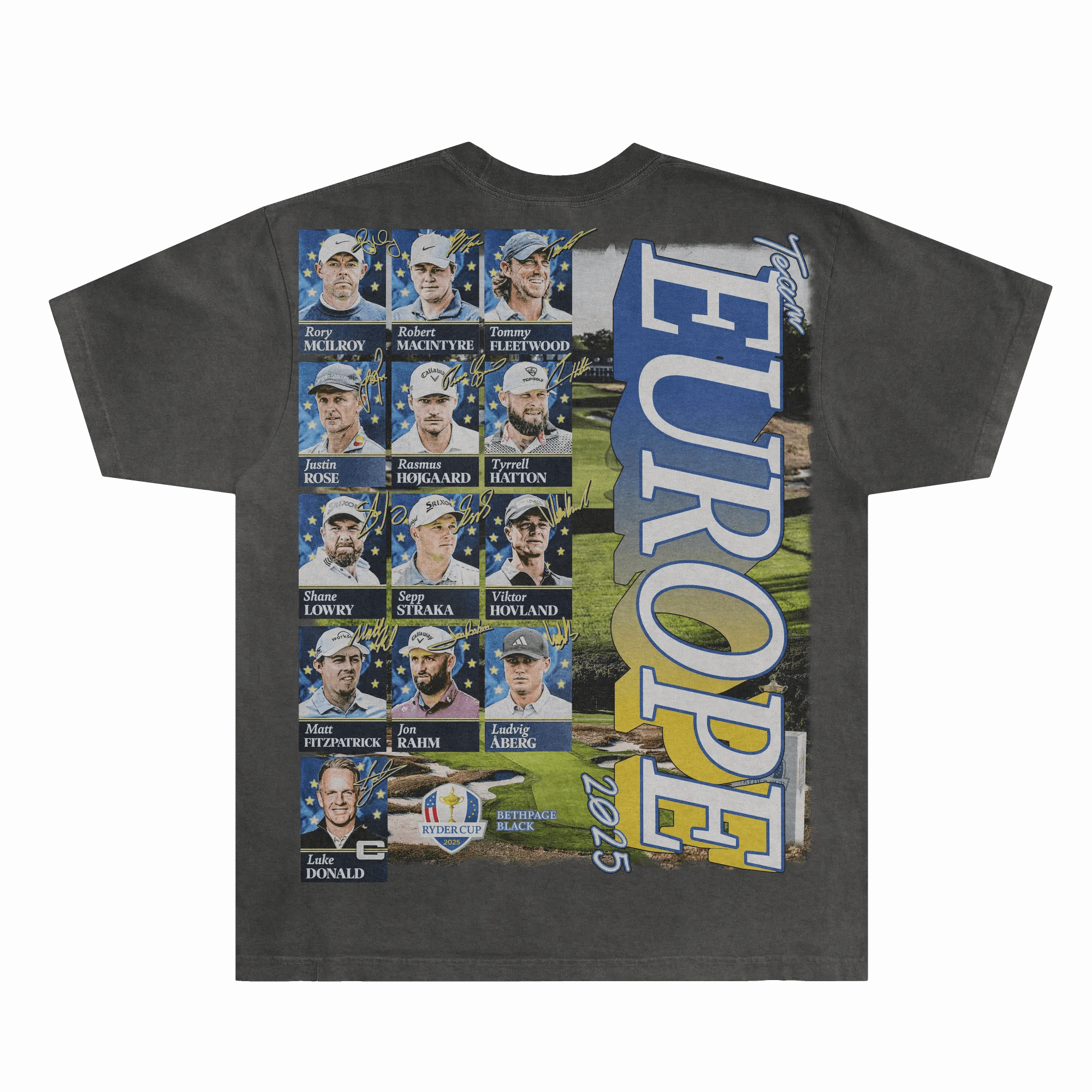 Team Europe 2025 Ryder Cup Tee - Greazy Tees