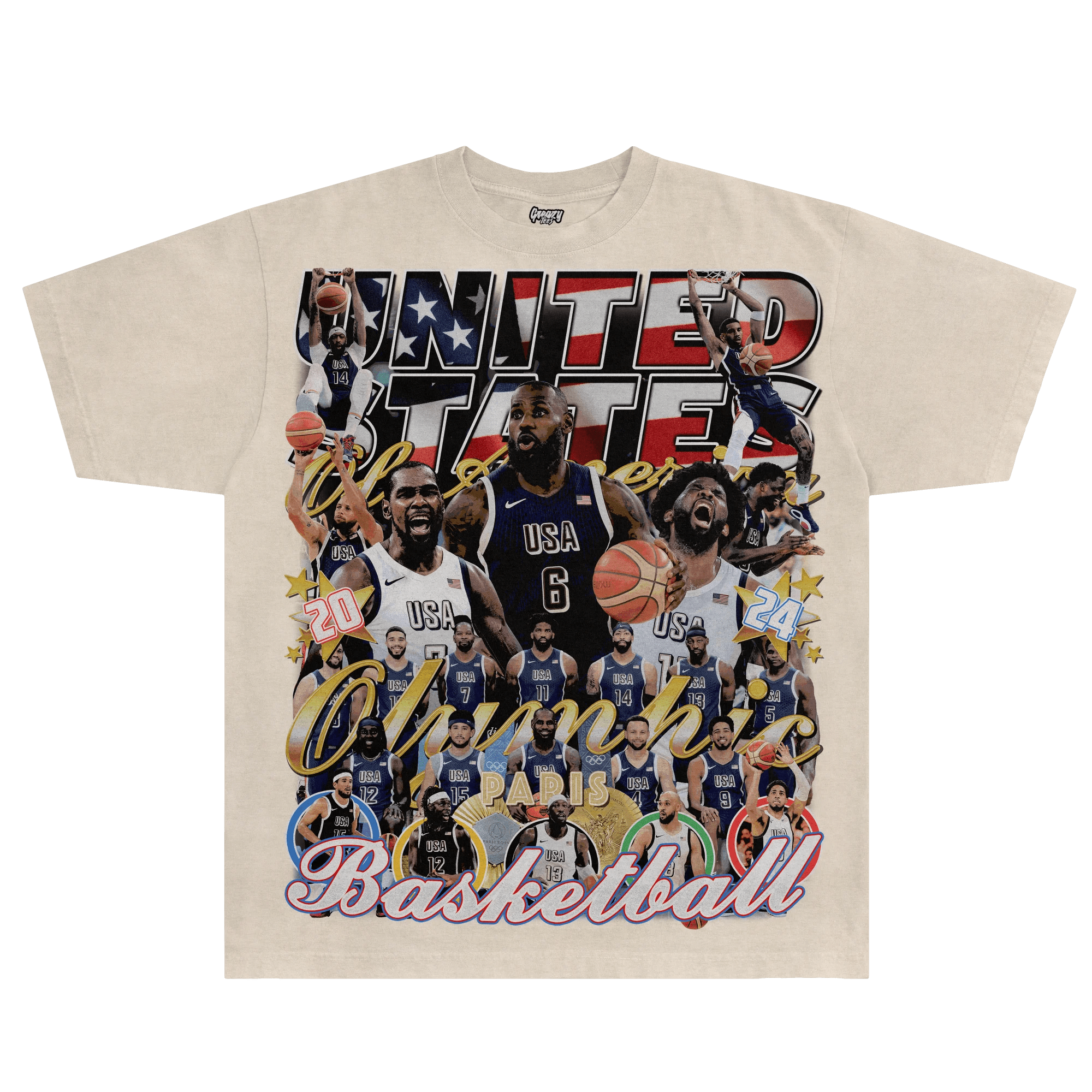 Team USA Avengers '24 Tee - Greazy Tees