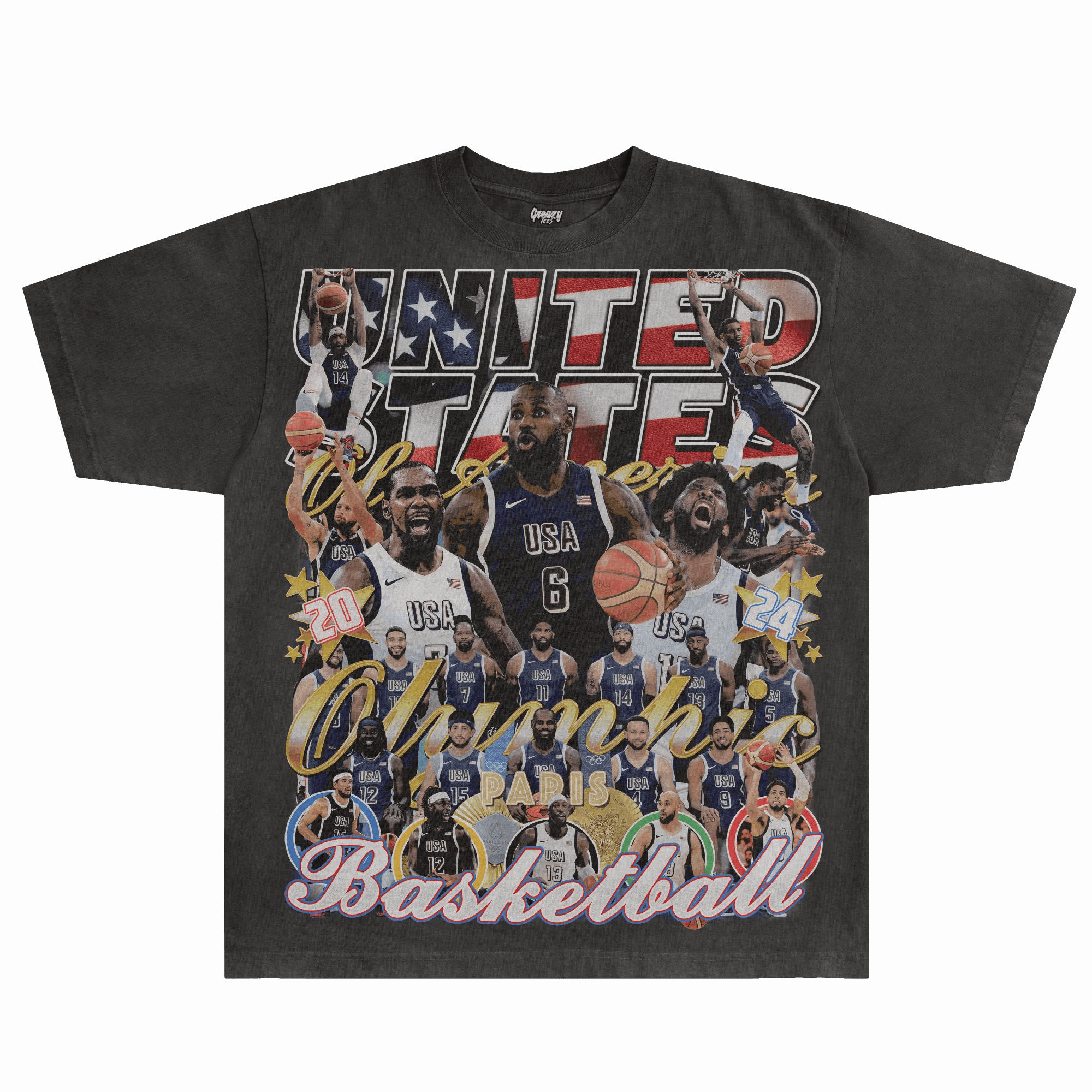 Team USA Avengers '24 Tee - Greazy Tees