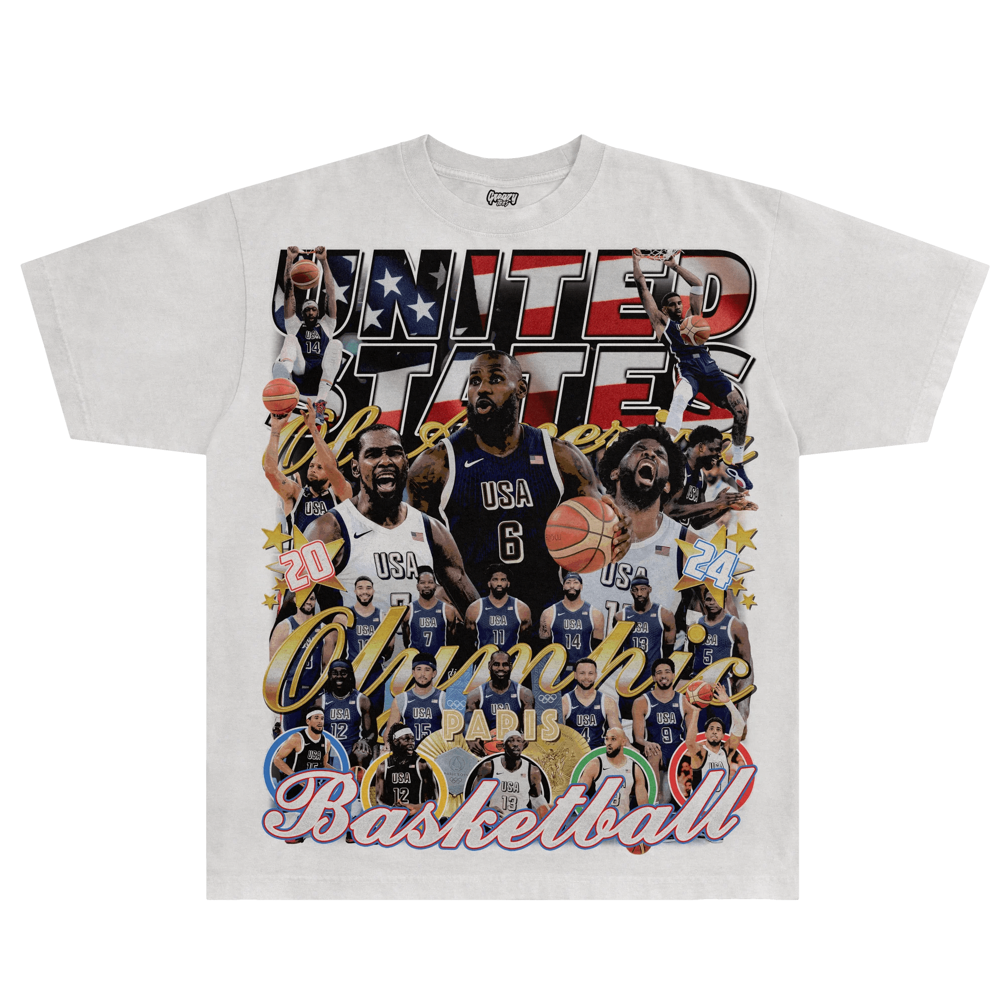 Team USA Avengers '24 Tee - Greazy Tees