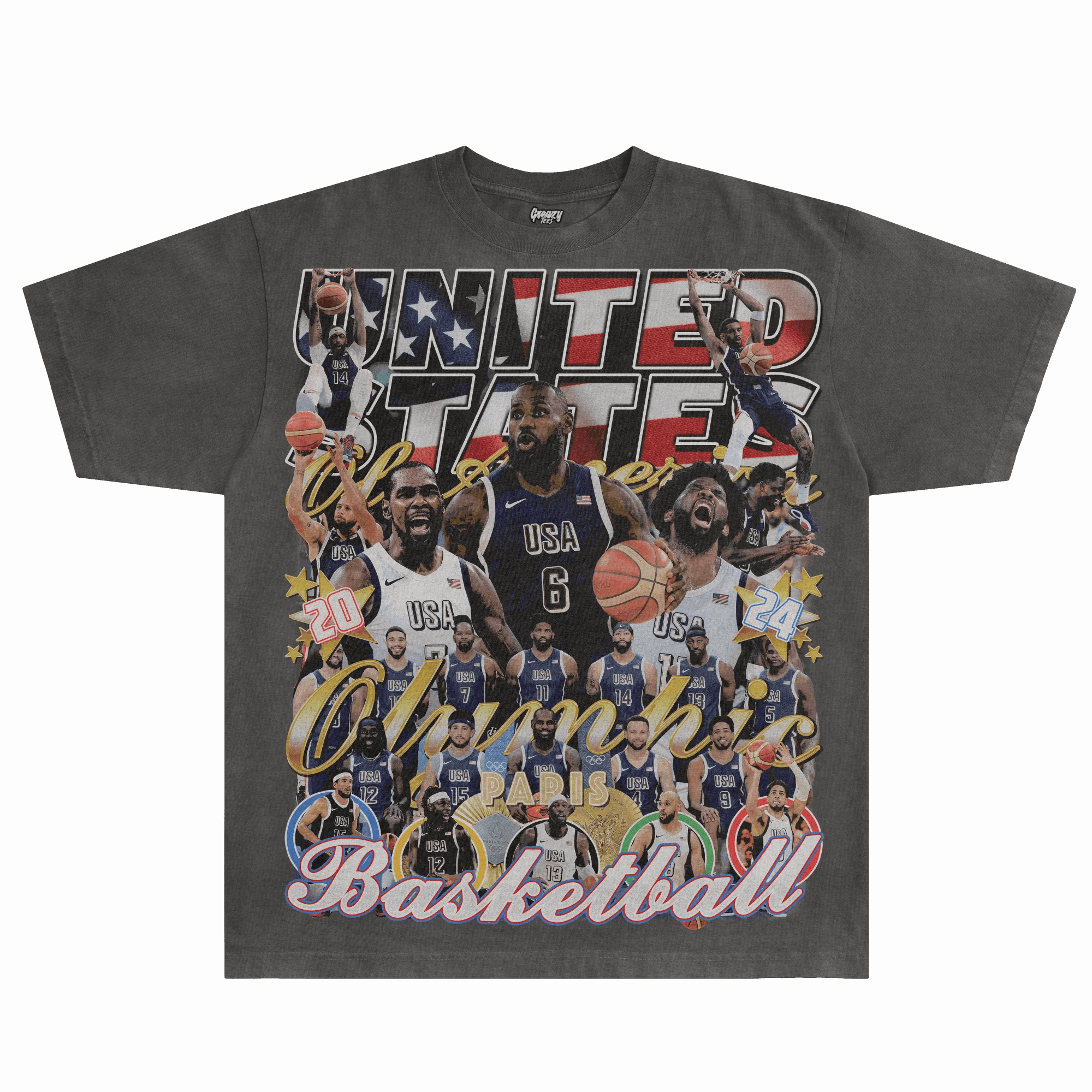 Team USA Avengers '24 Tee - Greazy Tees