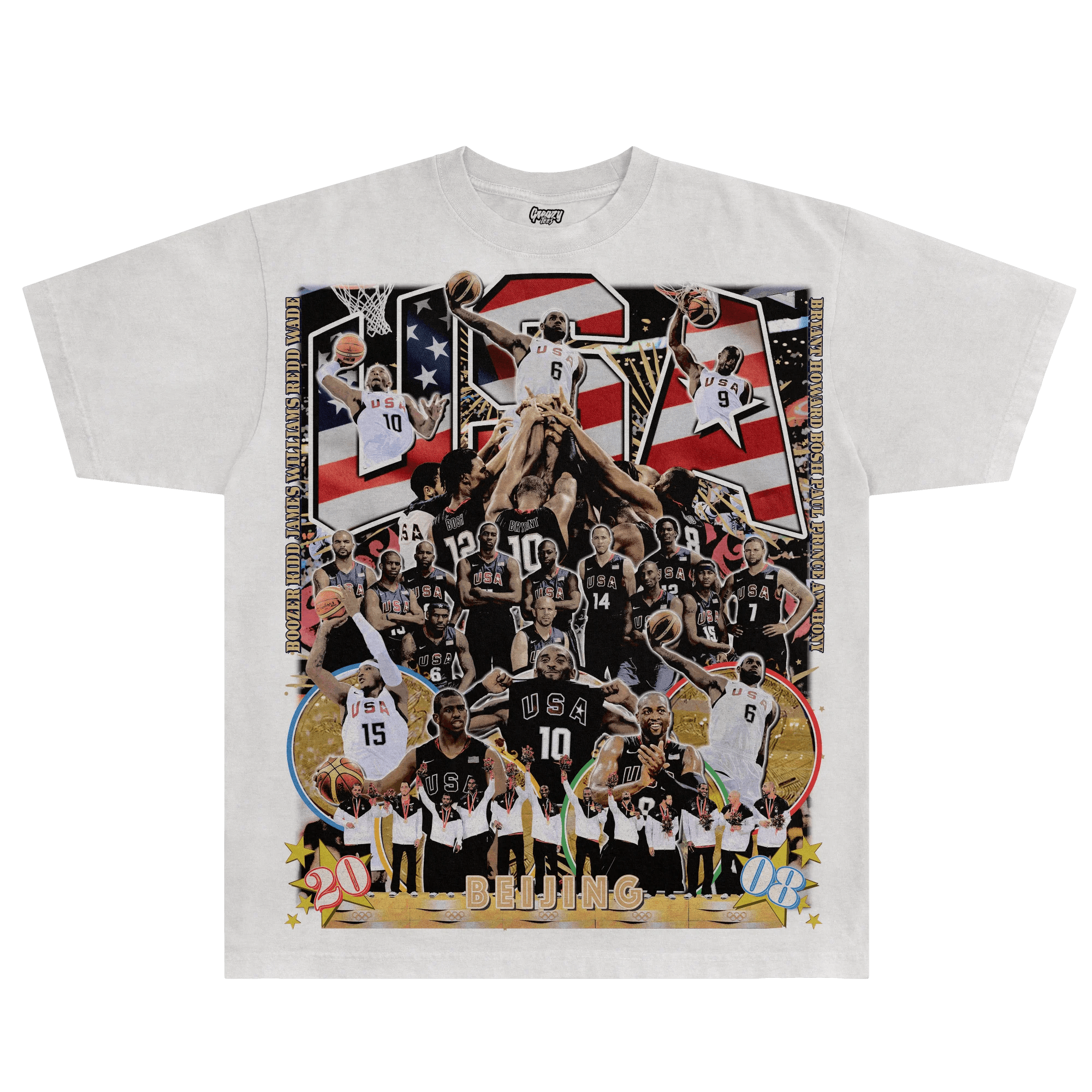 Team USA Redeem Team '08 Tee - Greazy Tees