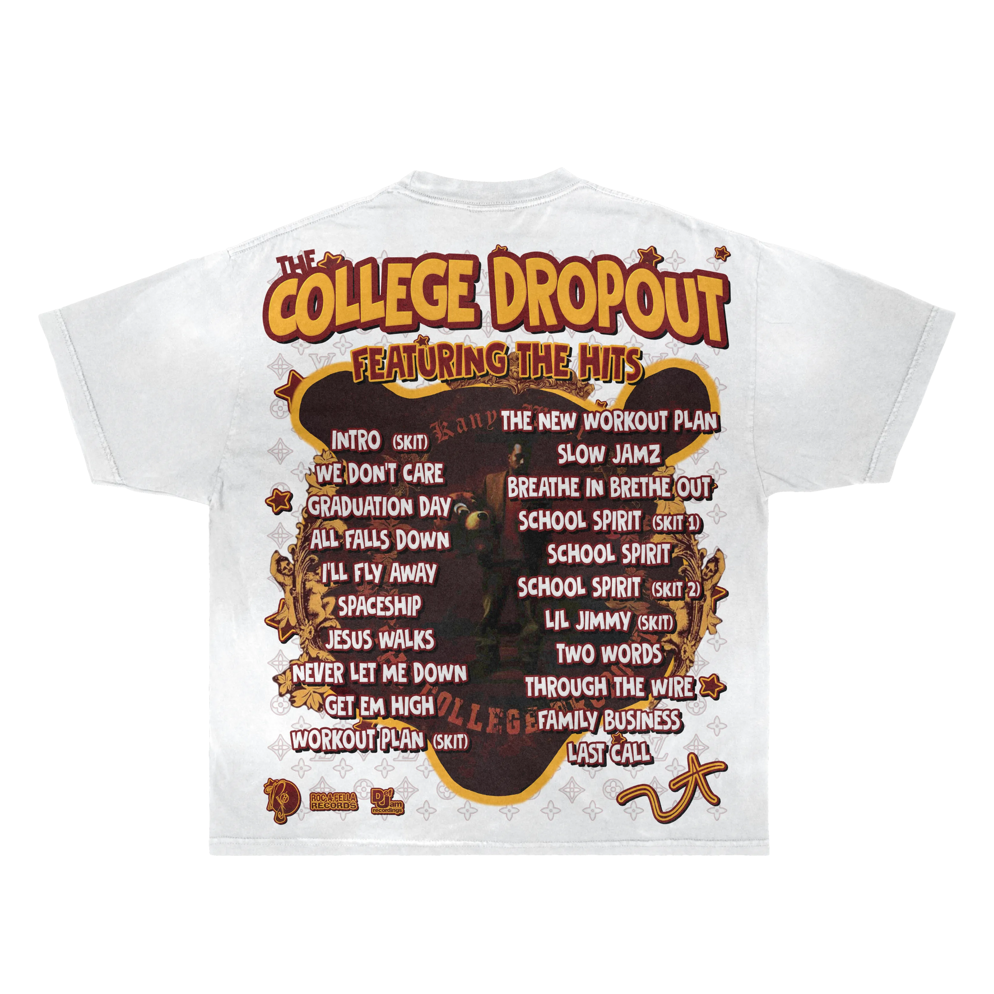 The College Dropout Tee Tee Greazy Tees 