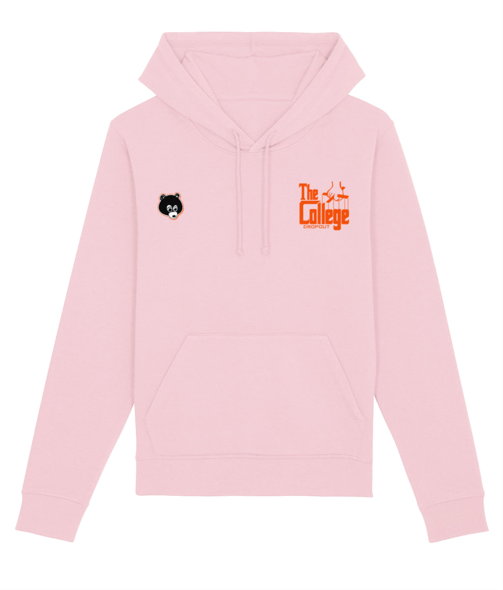 The Don Hoody Hoody Greazy Tees XS Pink Oversized