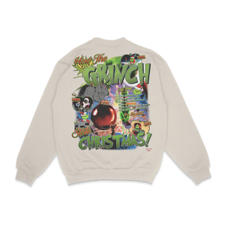 The Grinch Christmas Crewneck Sweatshirt - Greazy Tees