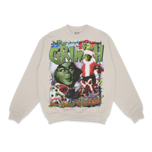 The Grinch Christmas Crewneck Sweatshirt - Greazy Tees