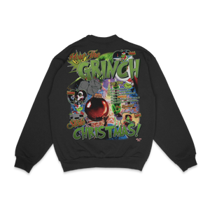 The Grinch Christmas Crewneck Sweatshirt - Greazy Tees