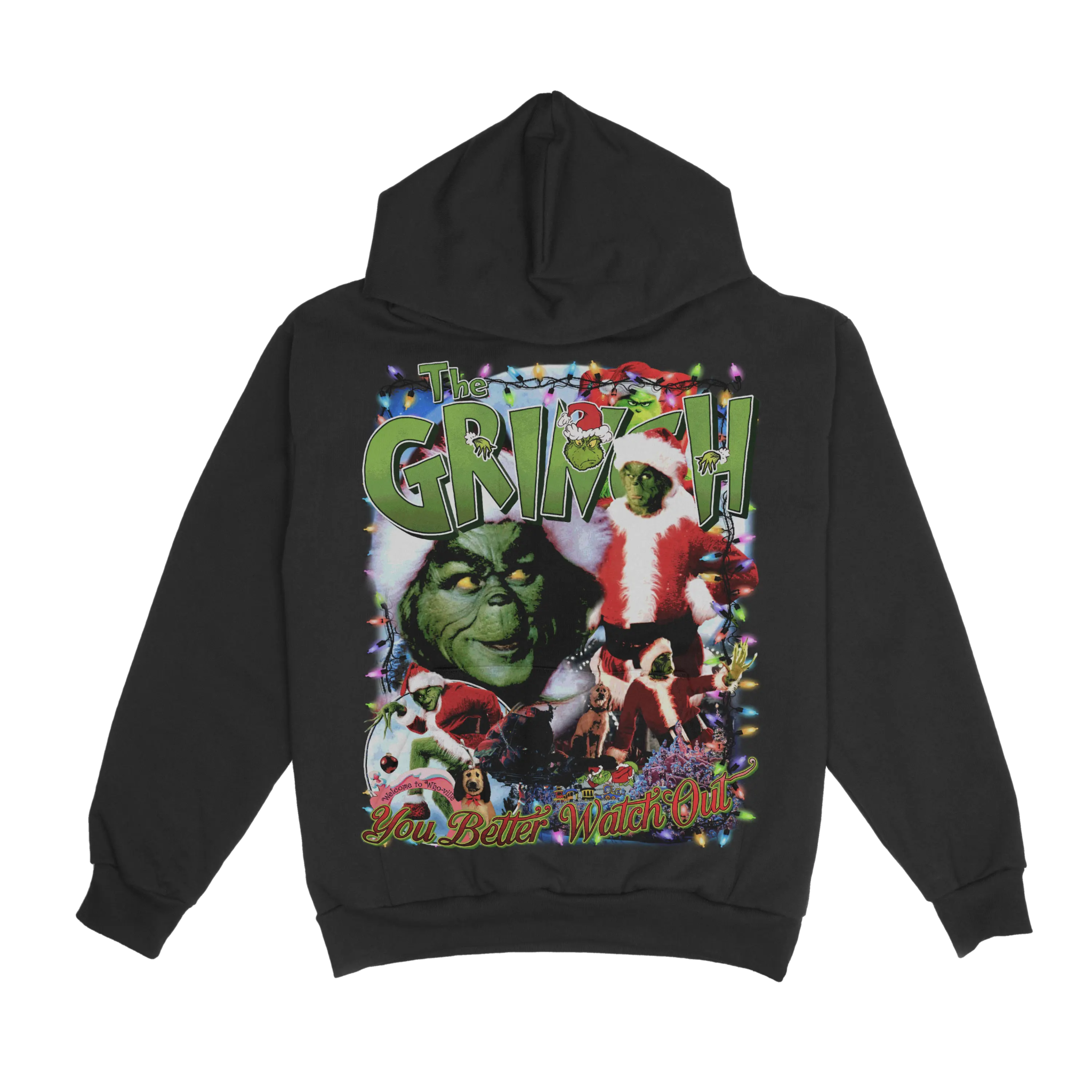 The Grinch Christmas Hoody - Greazy Tees