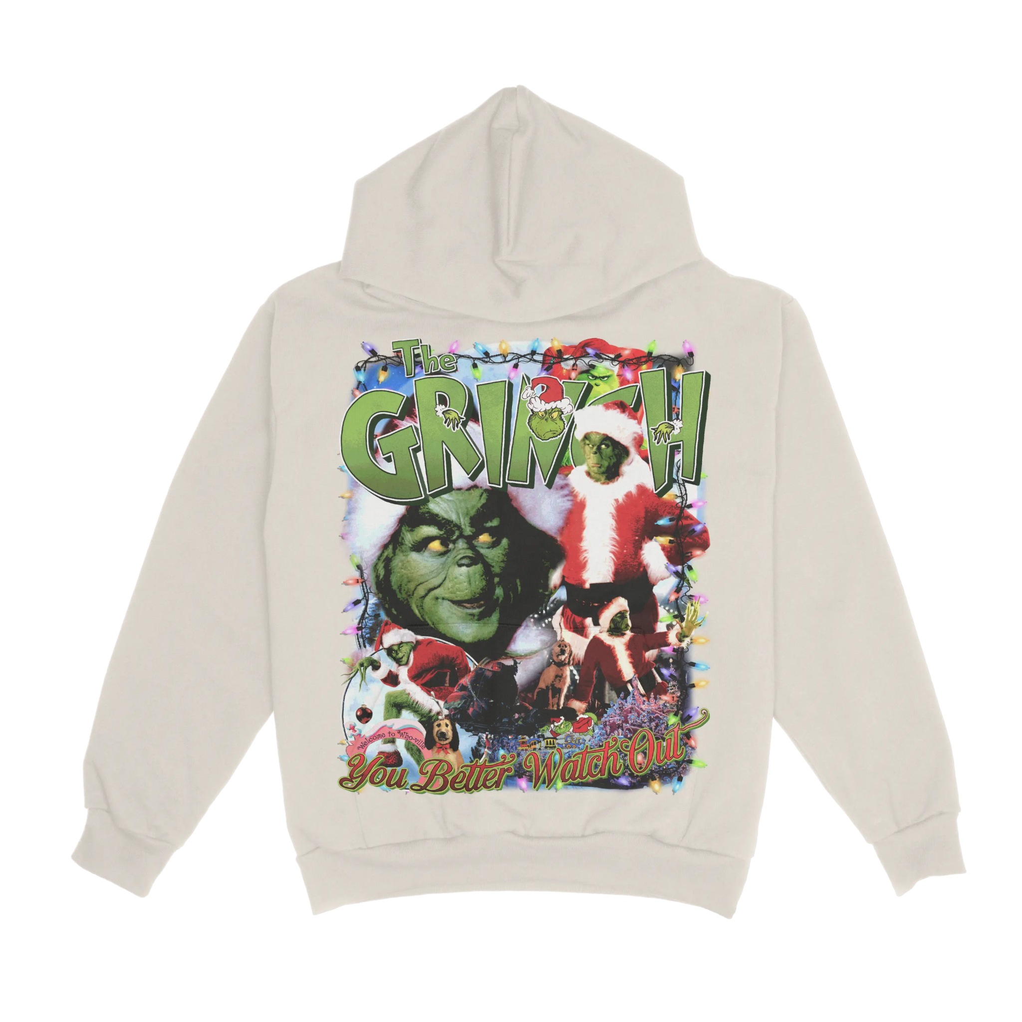 The Grinch Christmas Hoody - Greazy Tees