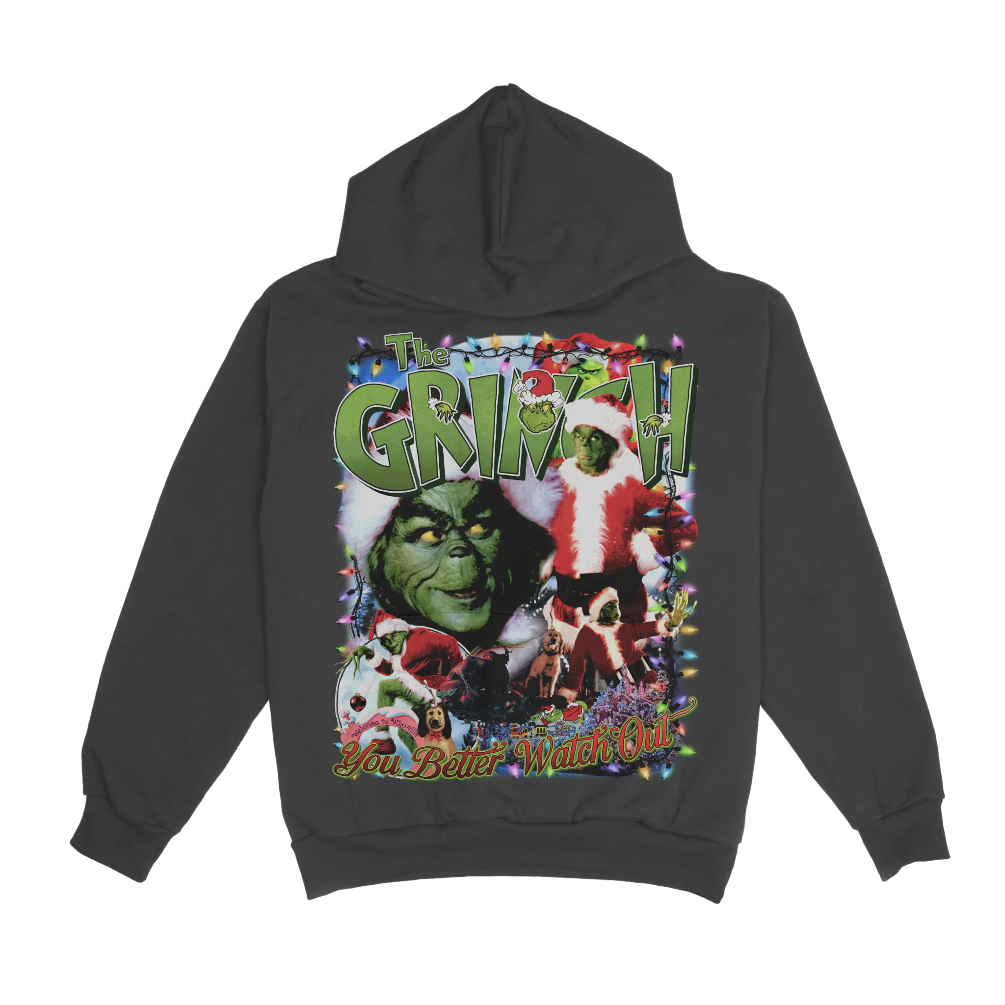 The Grinch Christmas Hoody - Greazy Tees