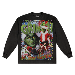 The Grinch Christmas Long Sleeved Tee - Greazy Tees