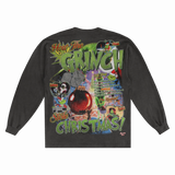 The Grinch Christmas Long Sleeved Tee - Greazy Tees