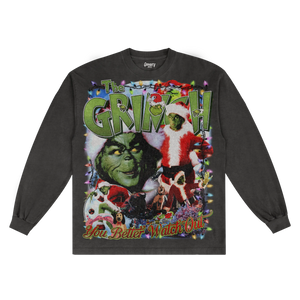 The Grinch Christmas Long Sleeved Tee - Greazy Tees