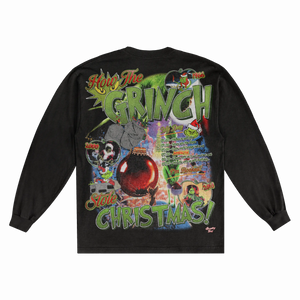 The Grinch Christmas Long Sleeved Tee - Greazy Tees