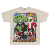 The Grinch Christmas Tee - Greazy Tees