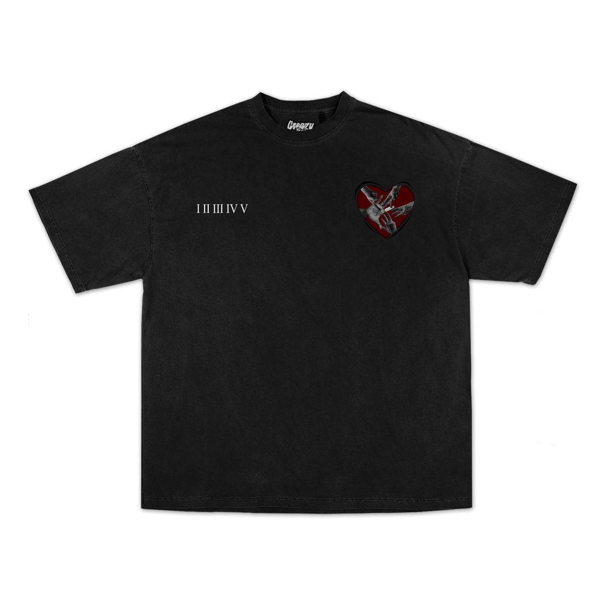 The Heart Tee - Greazy Tees