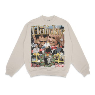 The Holiday Christmas Crewneck Sweatshirt - Greazy Tees