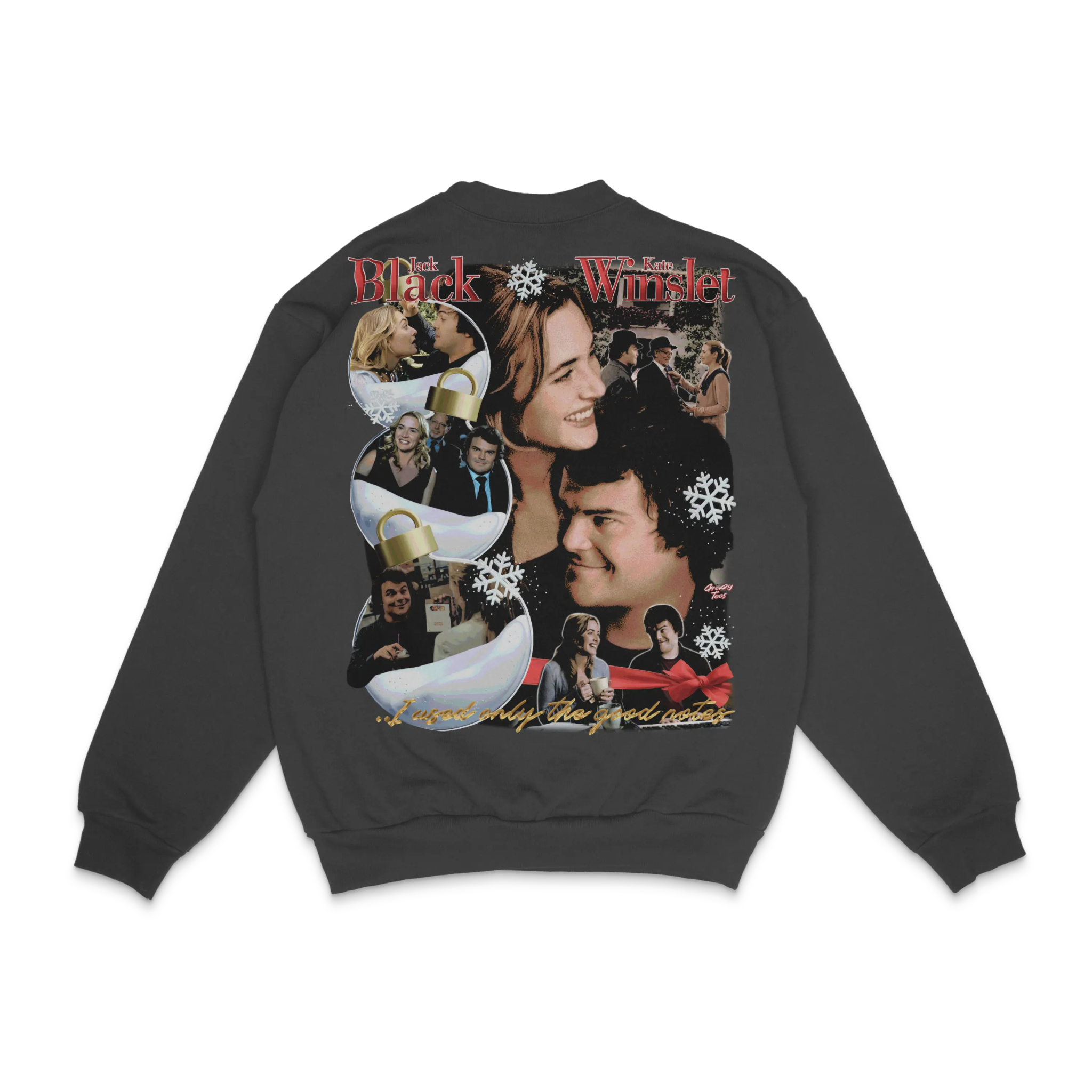 The Holiday Christmas Crewneck Sweatshirt - Greazy Tees