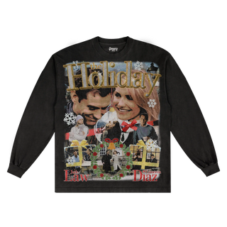 The Holiday Christmas Long Sleeved Tee - Greazy Tees