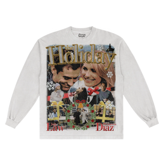 The Holiday Christmas Long Sleeved Tee - Greazy Tees