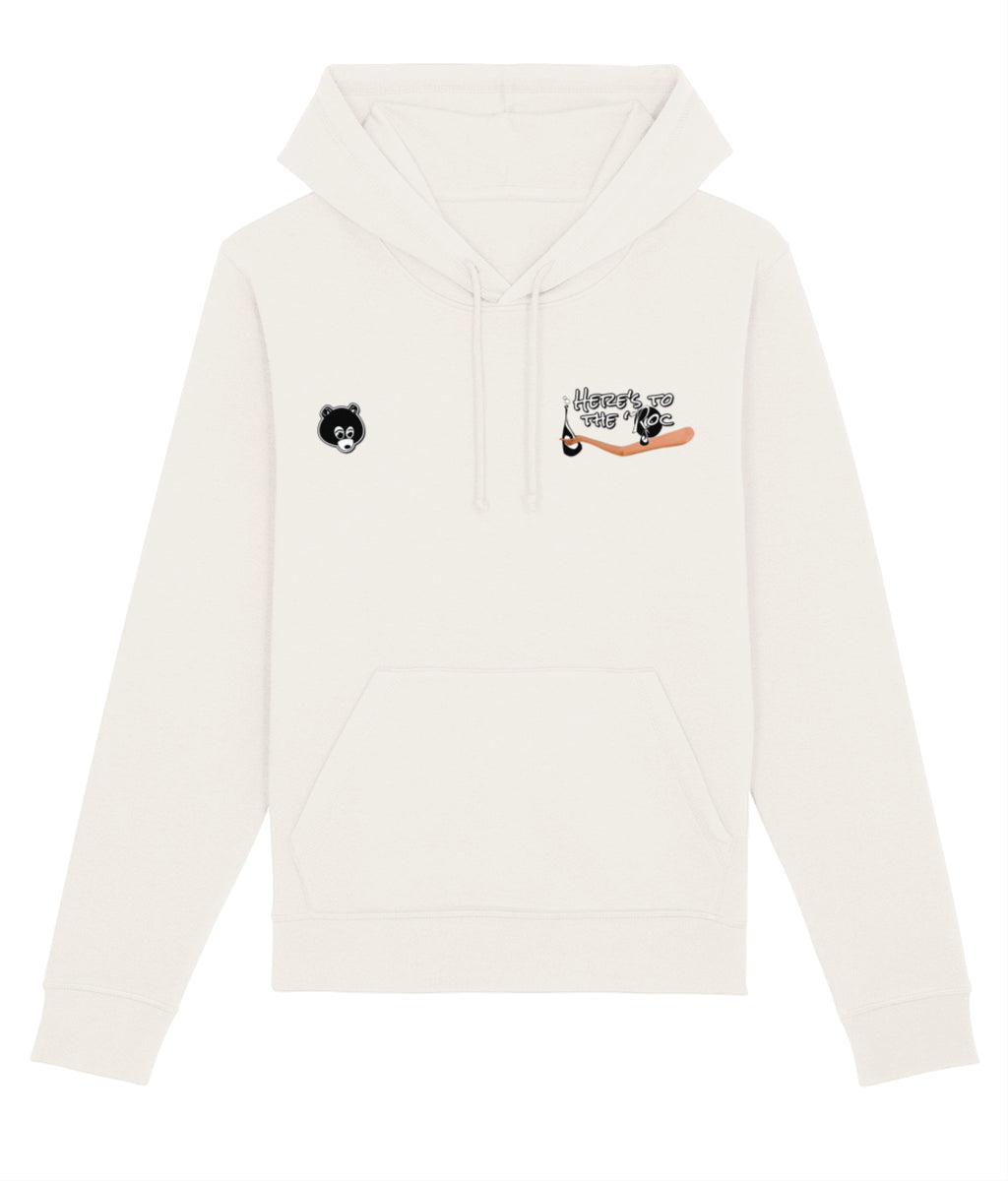 The Last Call Hoody Hoody Greazy Tees XS Off White Oversized