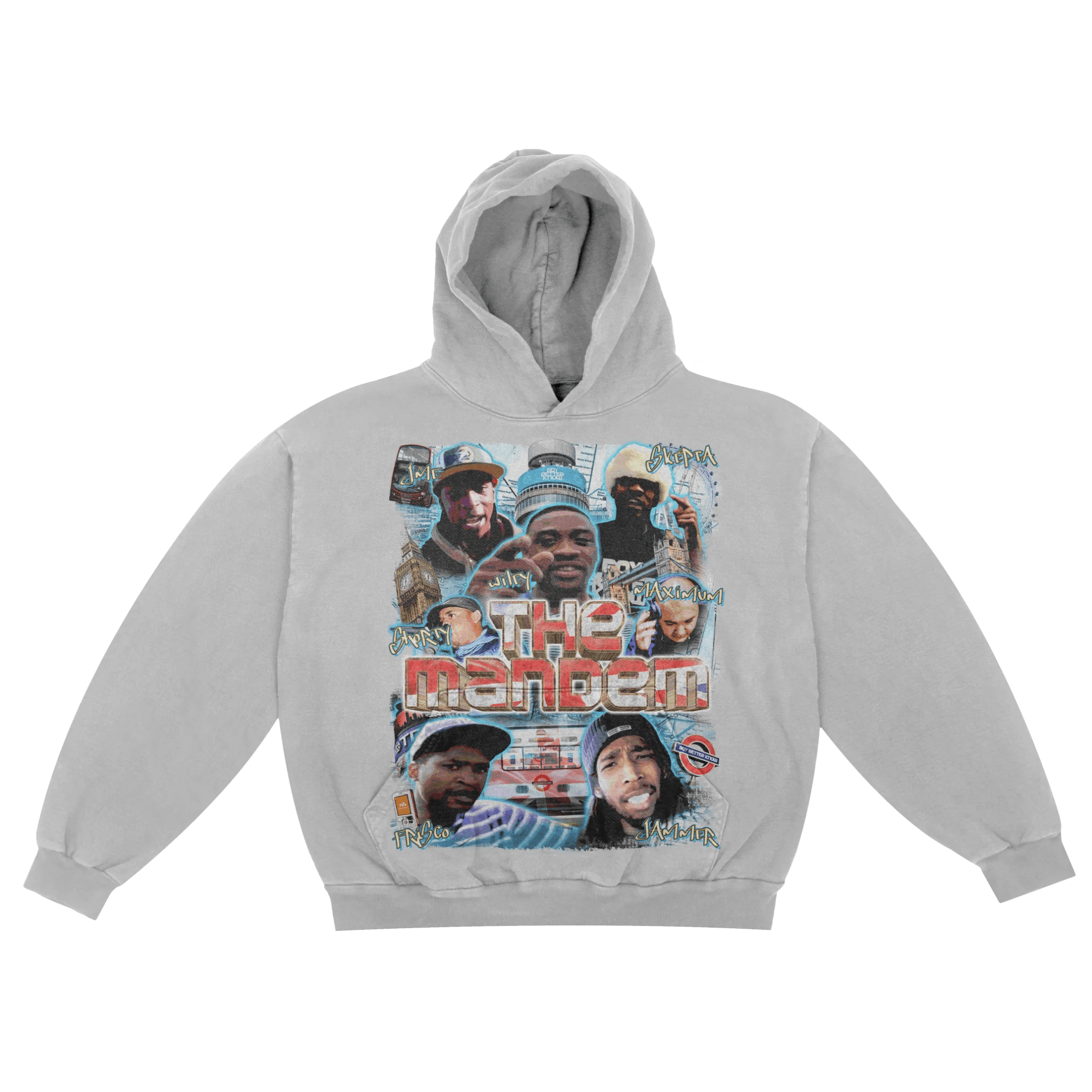 The Mandem Hoody - Greazy Tees