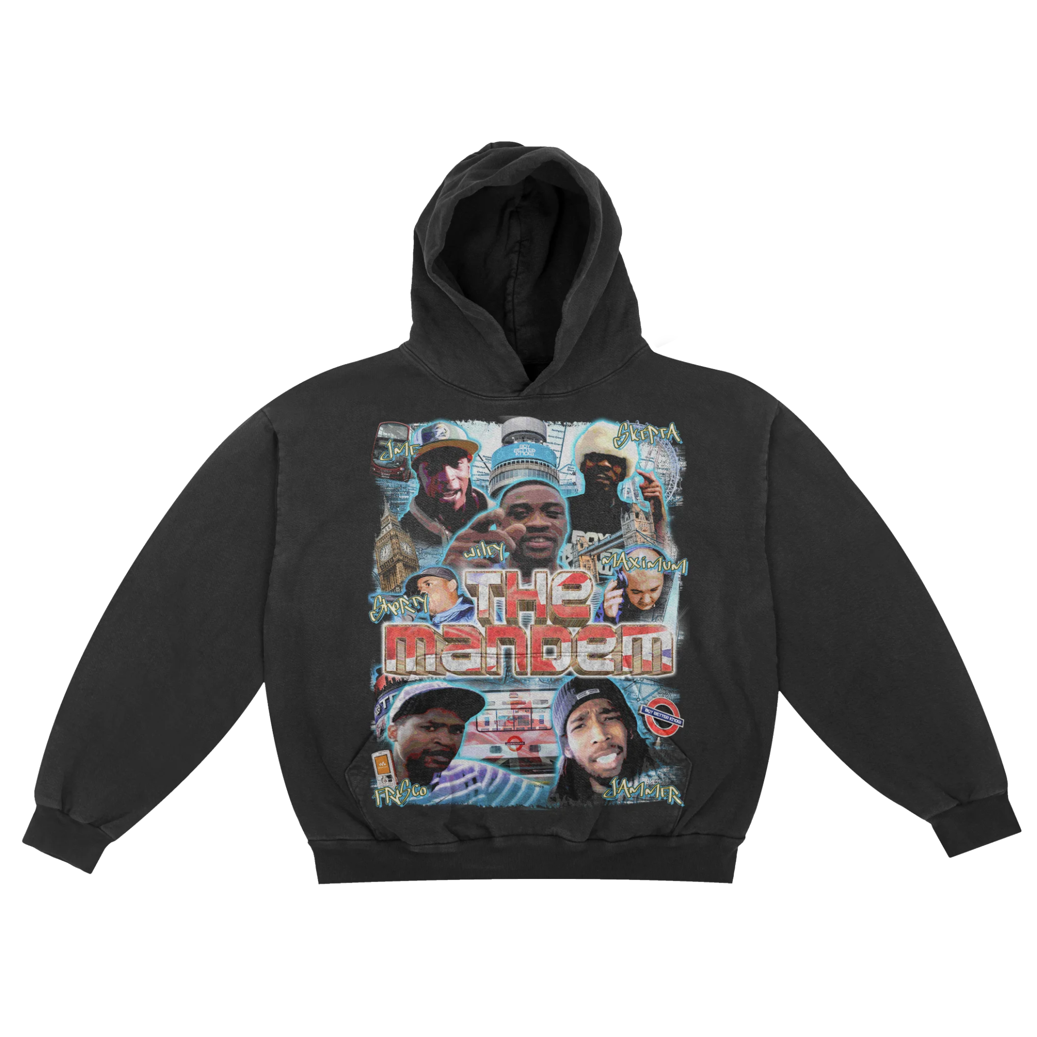 The Mandem Hoody - Greazy Tees