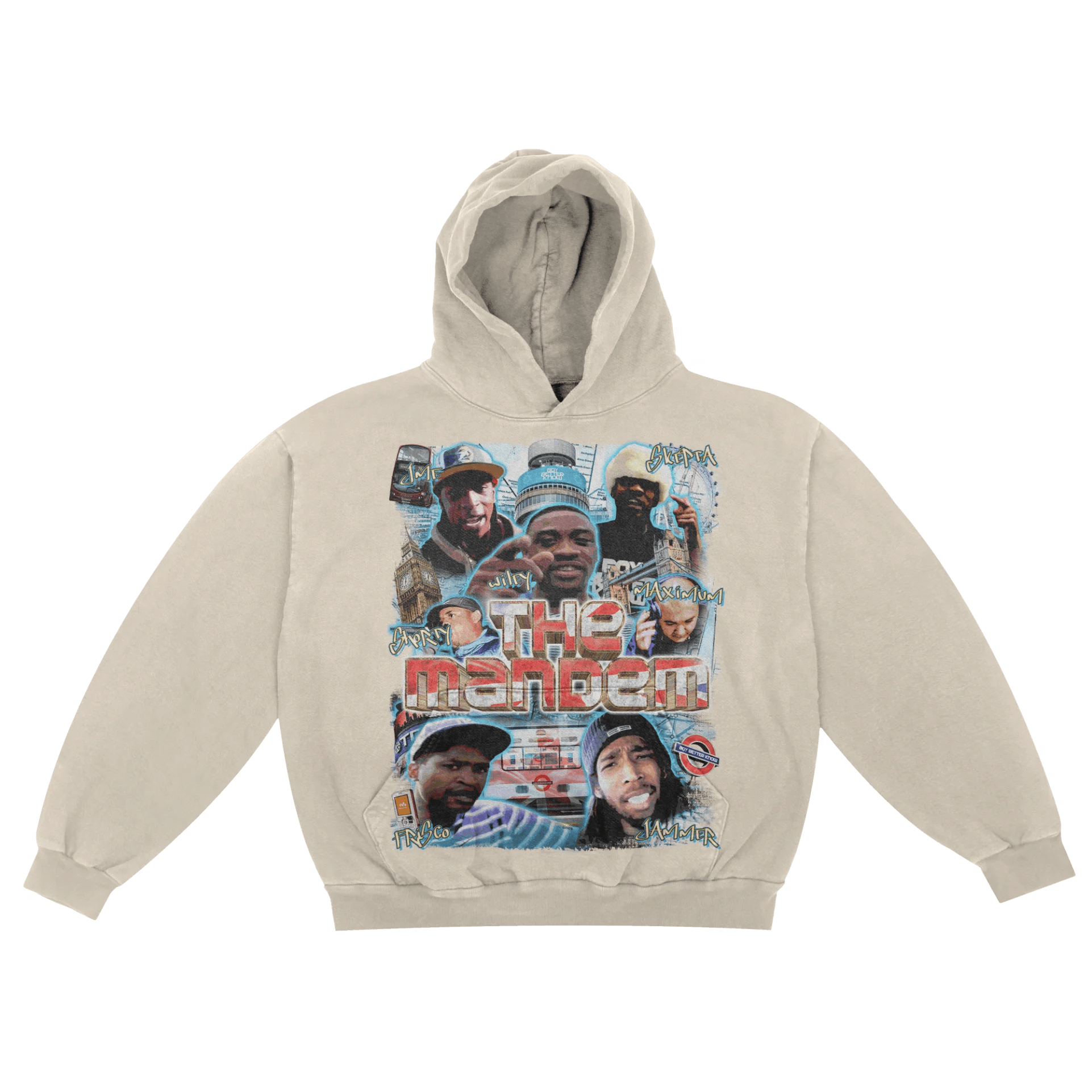 The Mandem Hoody - Greazy Tees