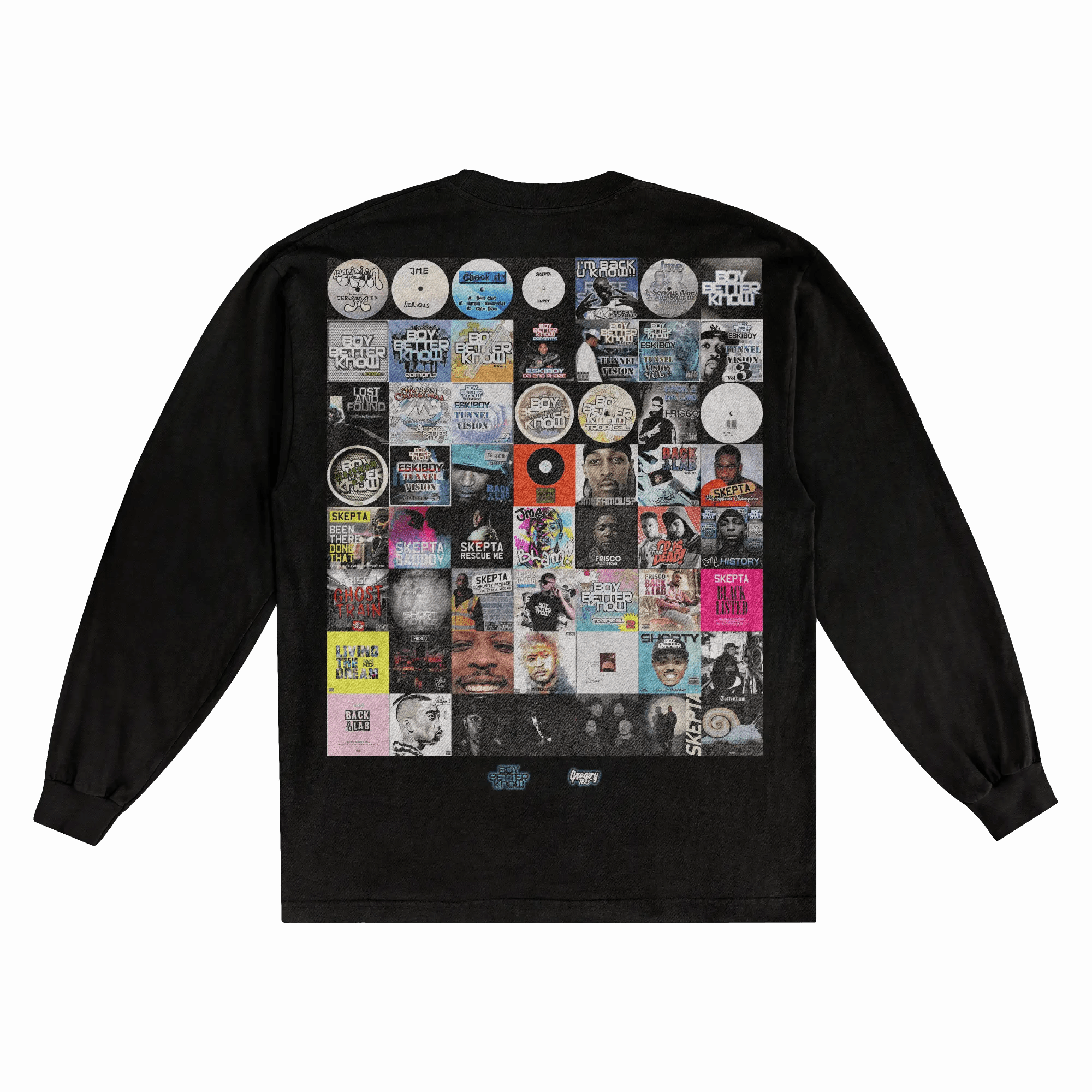 The Mandem Long Sleeved Tee - Greazy Tees