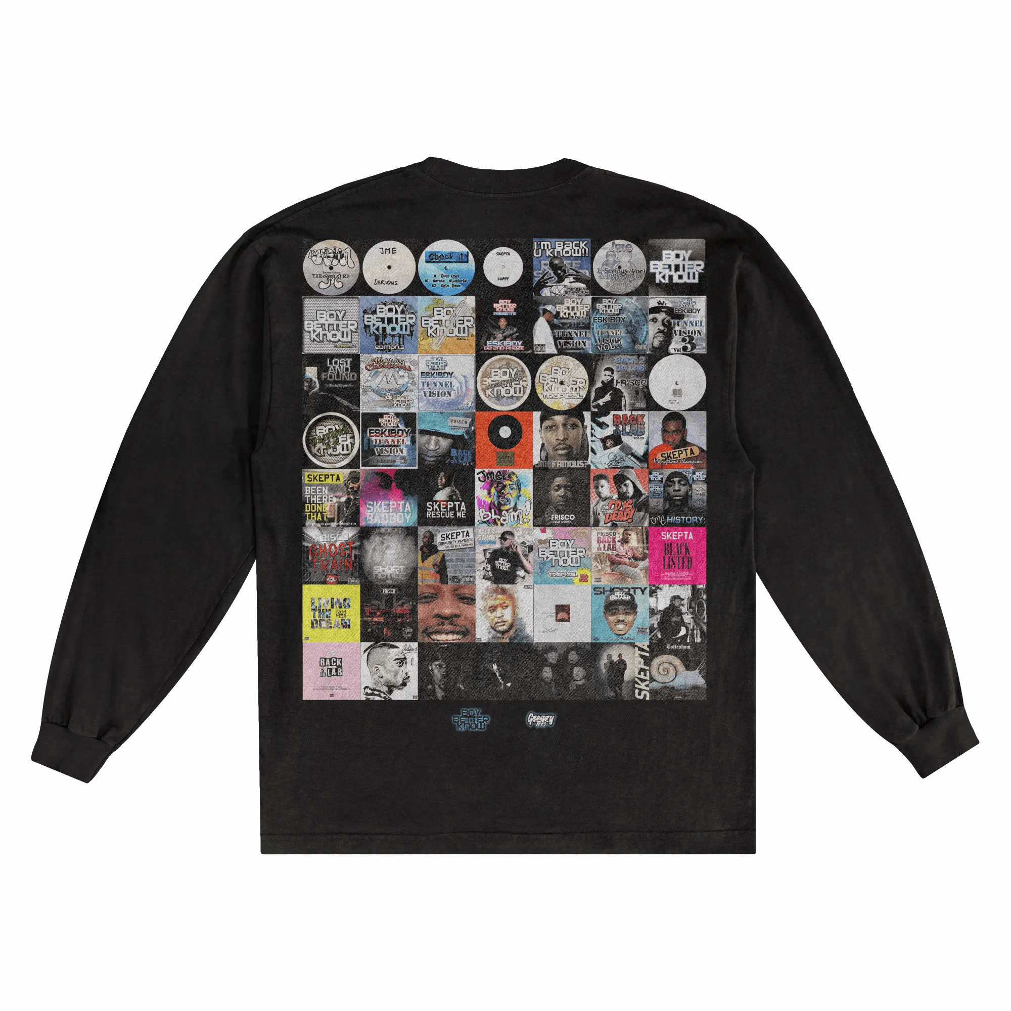 The Mandem Long Sleeved Tee - Greazy Tees