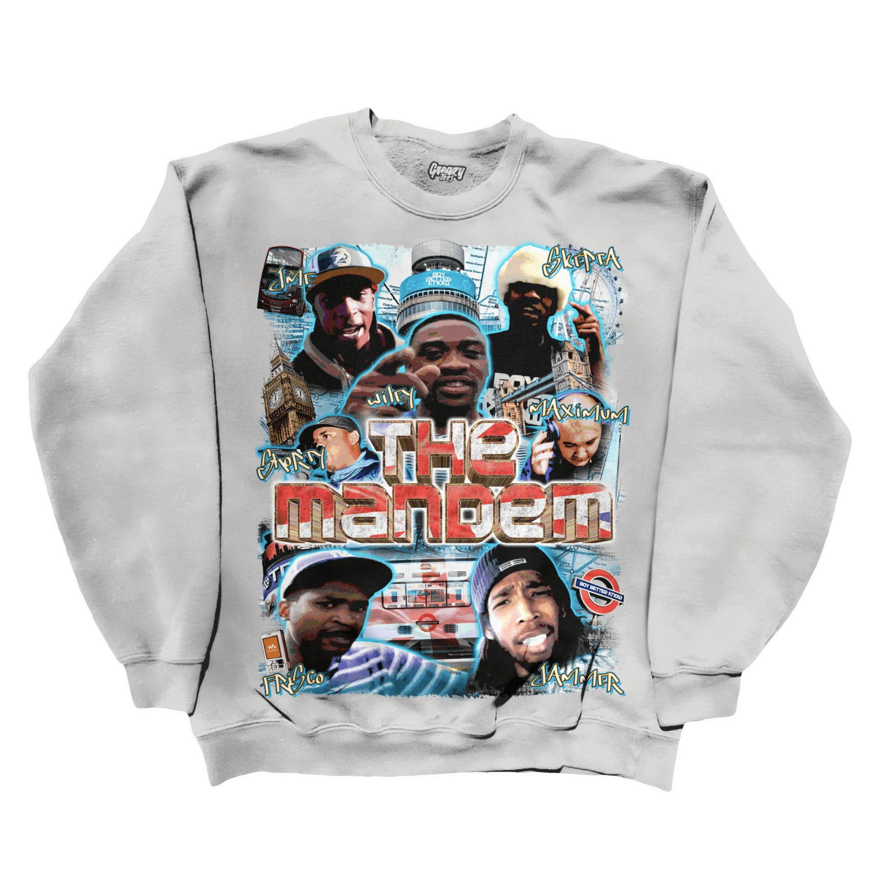 The Mandem Sweatshirt - Greazy Tees