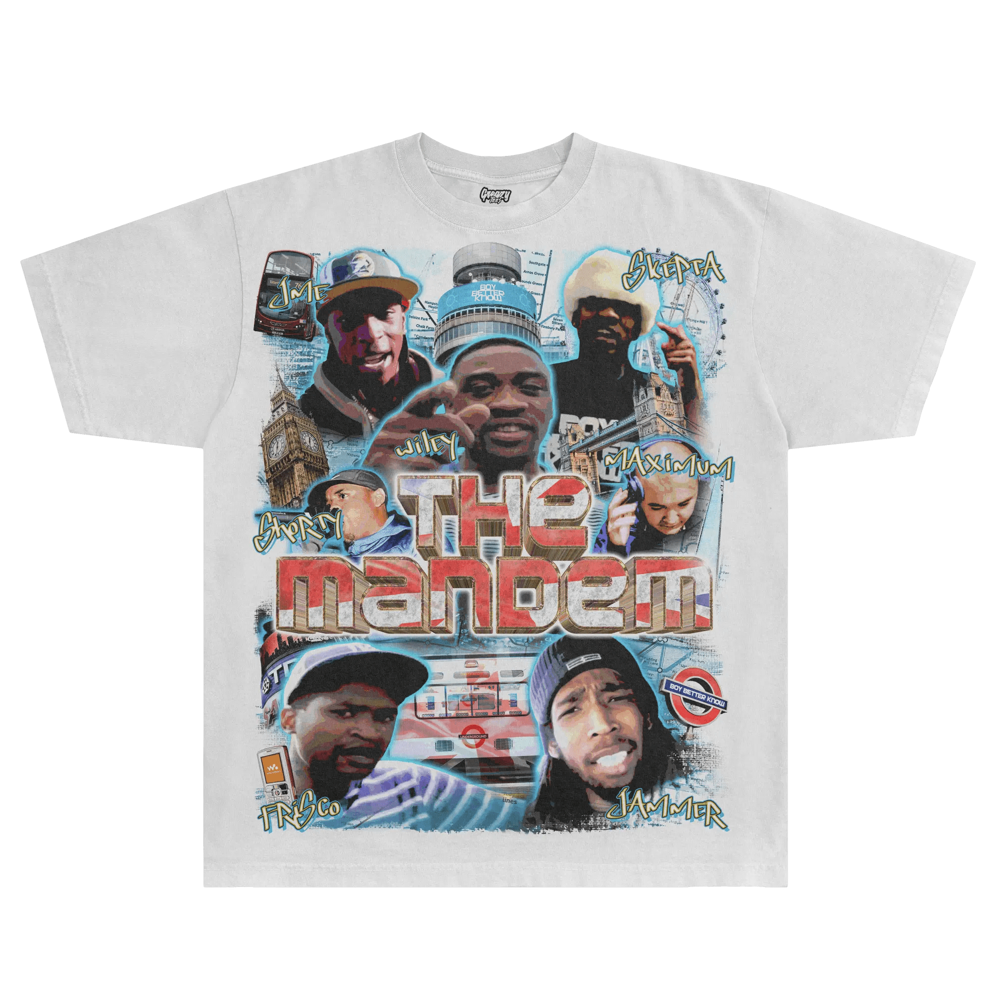 The Mandem Tee - Greazy Tees