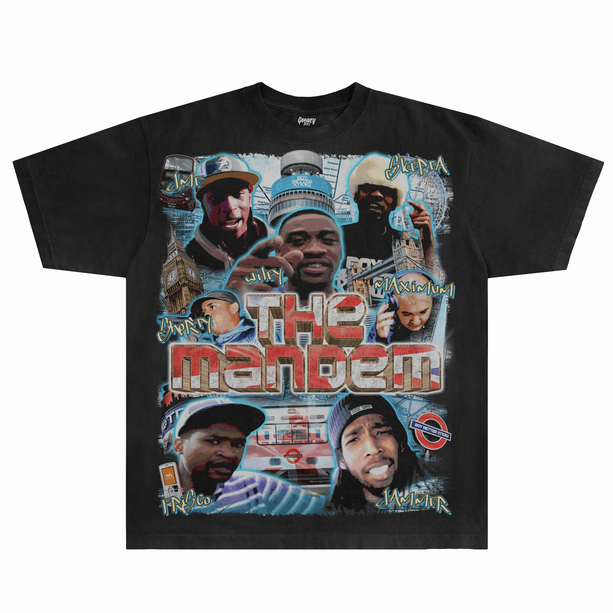 The Mandem Tee - Greazy Tees