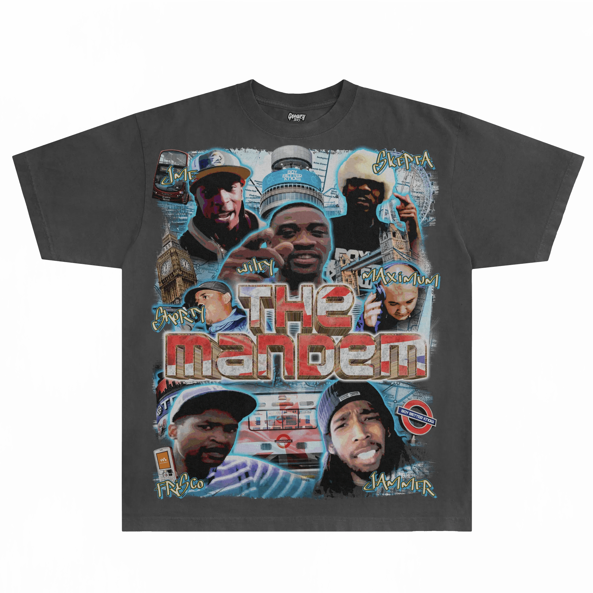 The Mandem Tee - Greazy Tees