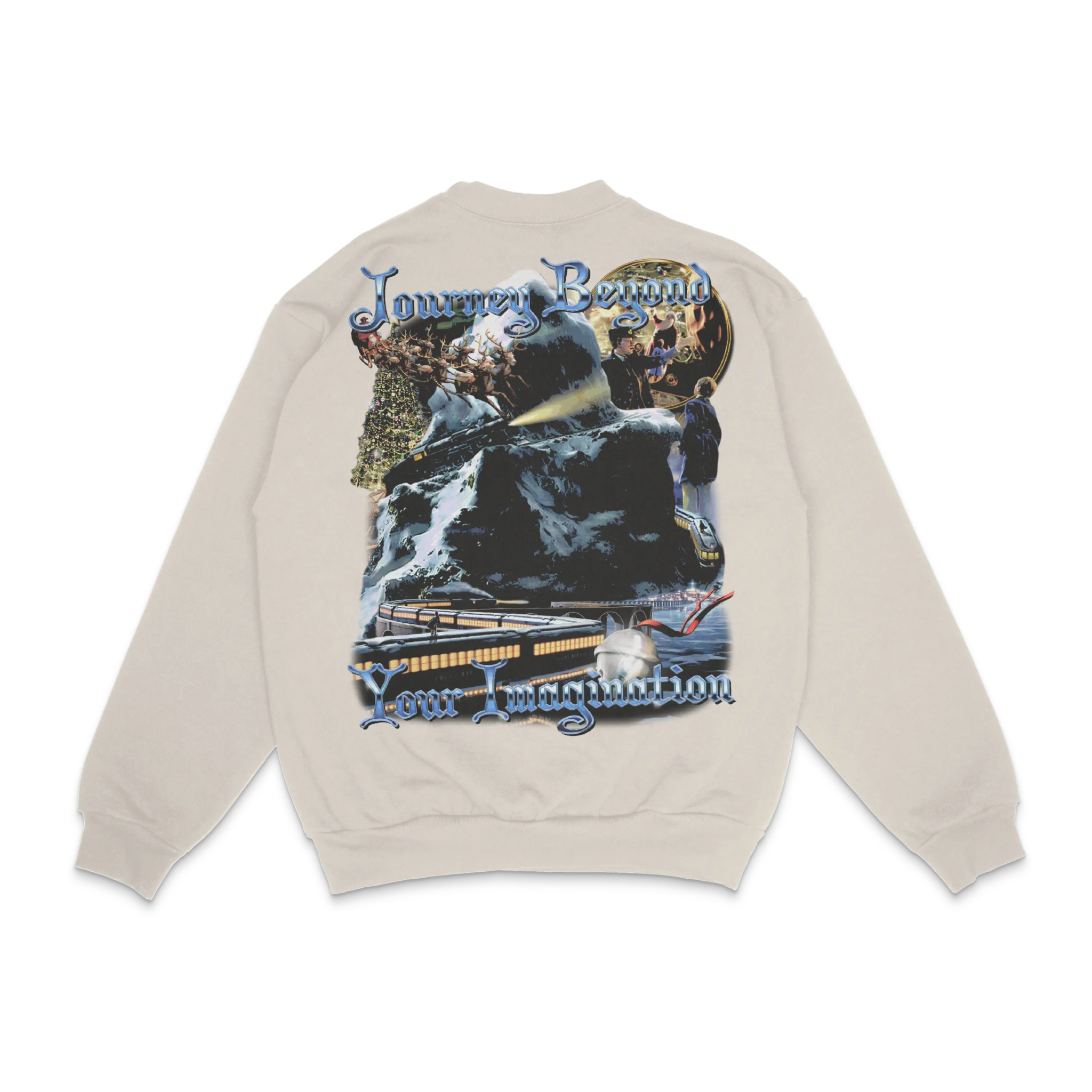 The Polar Express Christmas Crewneck Sweatshirt - Greazy Tees