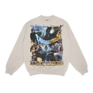 The Polar Express Christmas Crewneck Sweatshirt - Greazy Tees