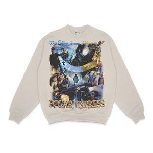 The Polar Express Christmas Crewneck Sweatshirt - Greazy Tees