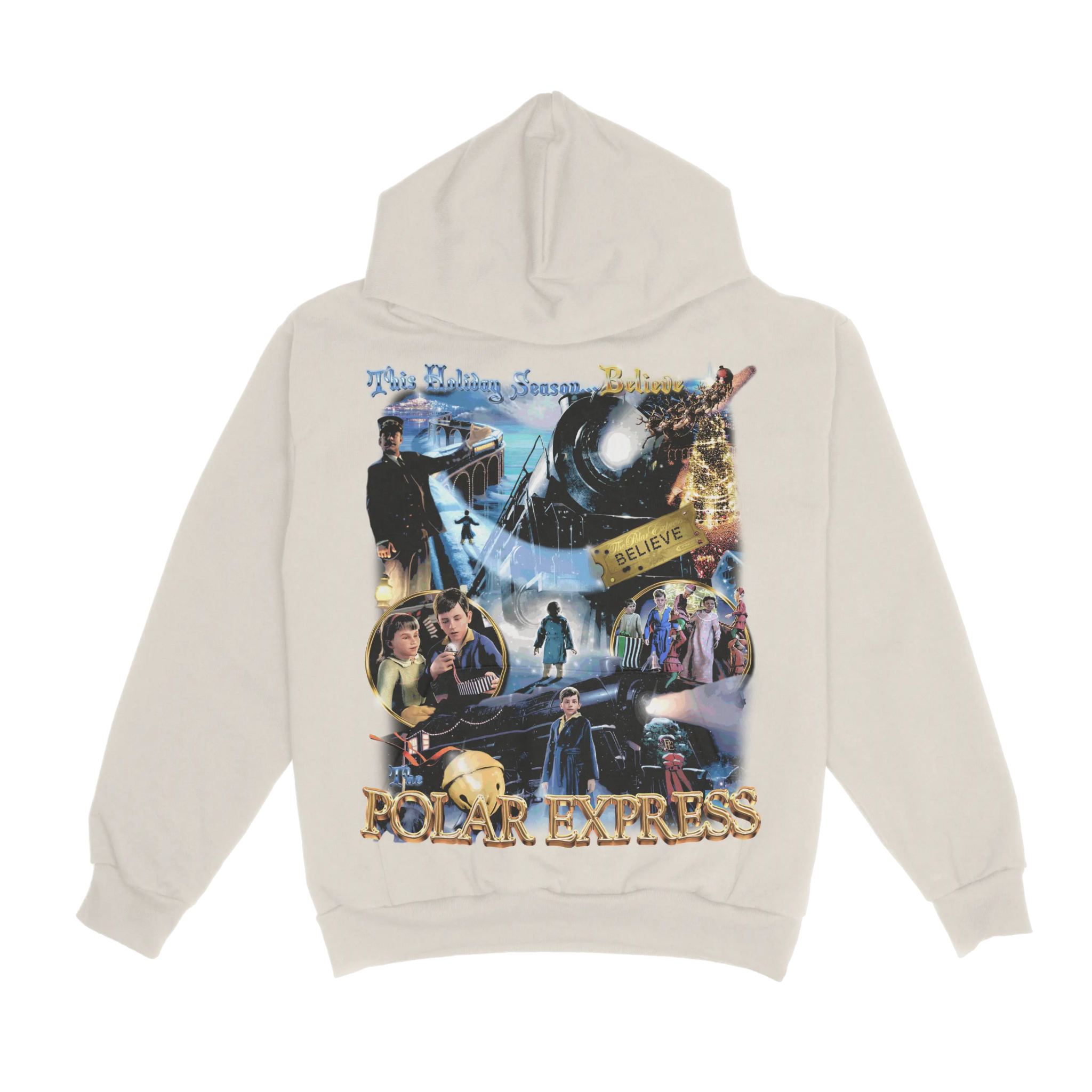 The Polar Express Christmas Hoody - Greazy Tees