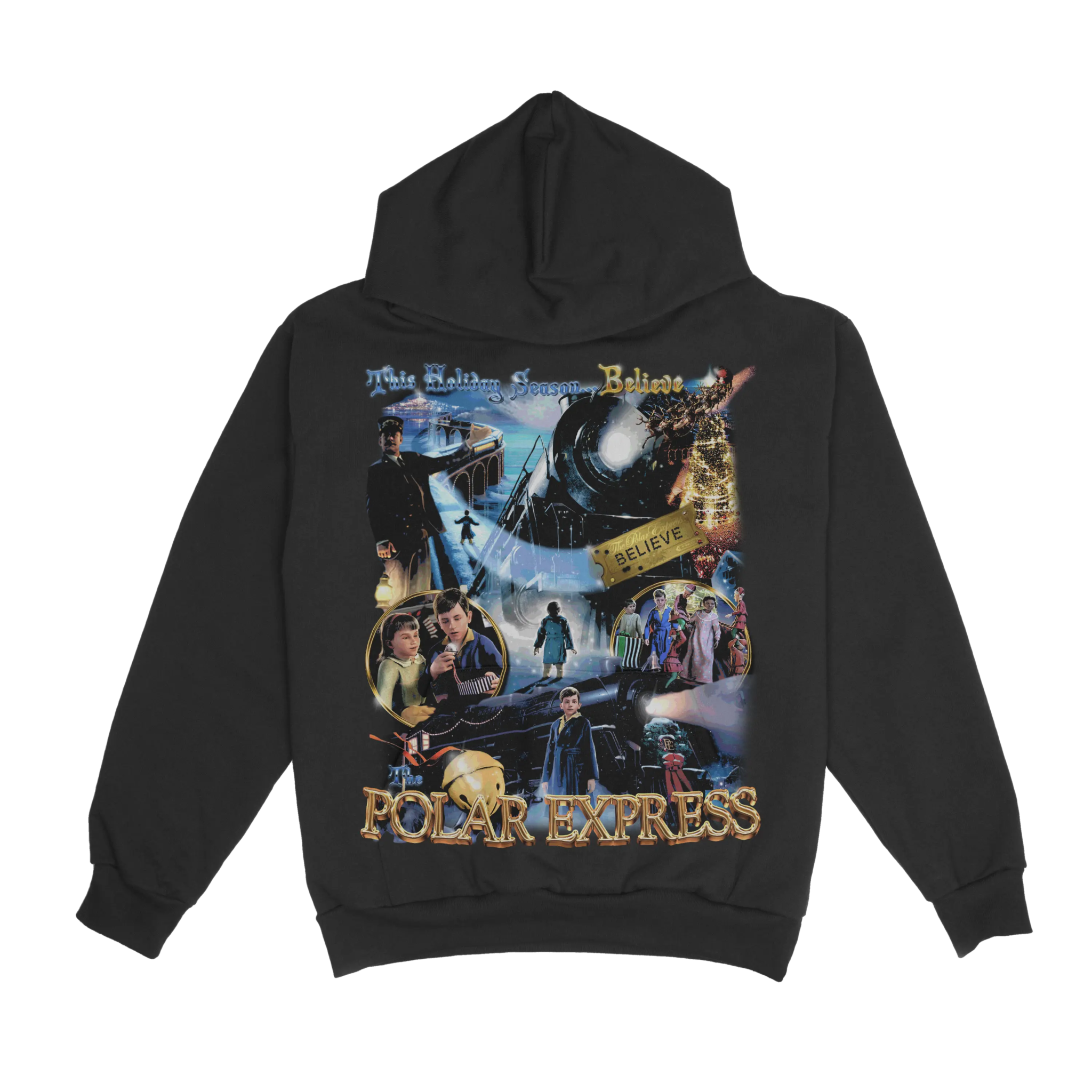 The Polar Express Christmas Hoody - Greazy Tees